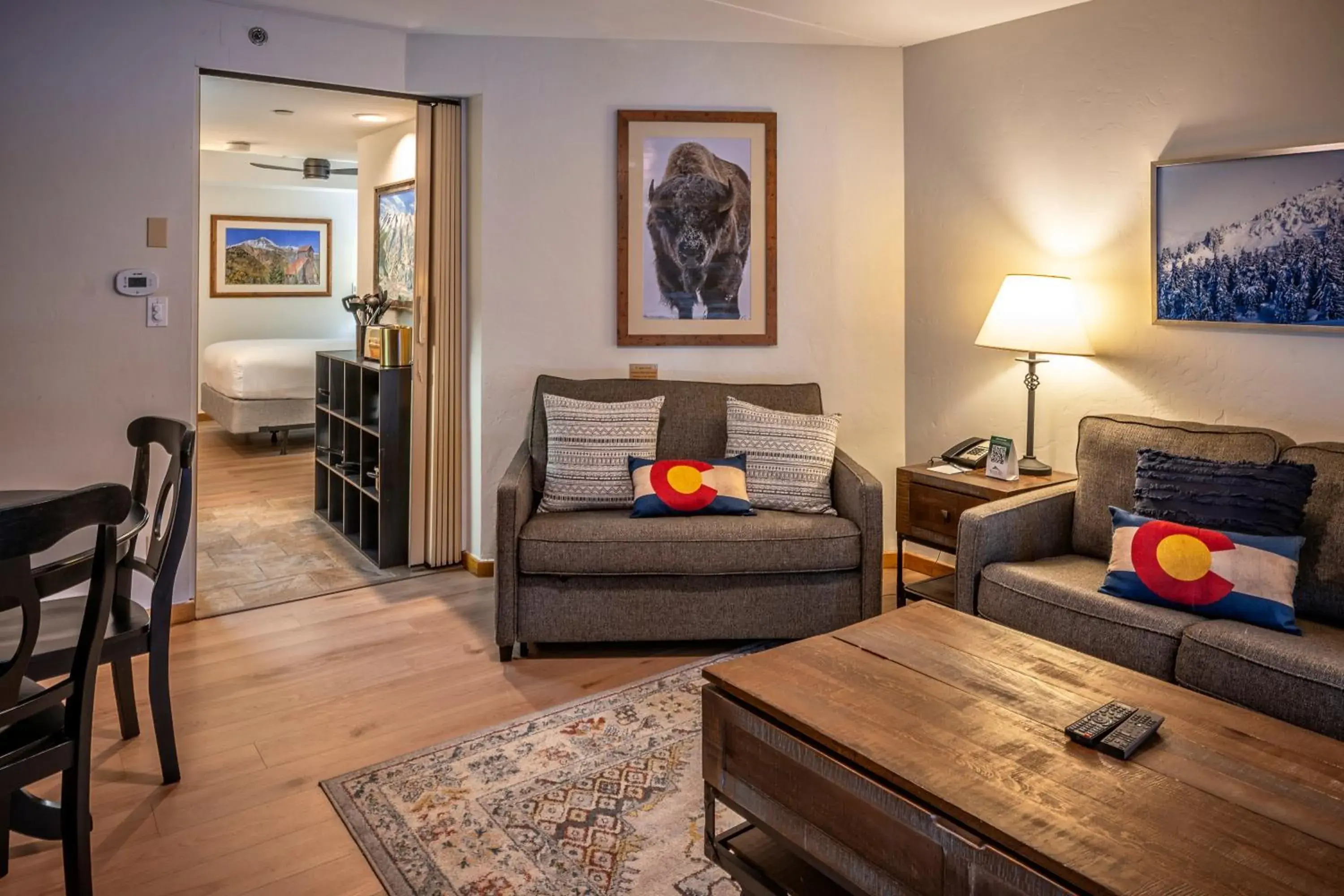 Living room in Beaver Run Resort Living room in Beaver Run Resort