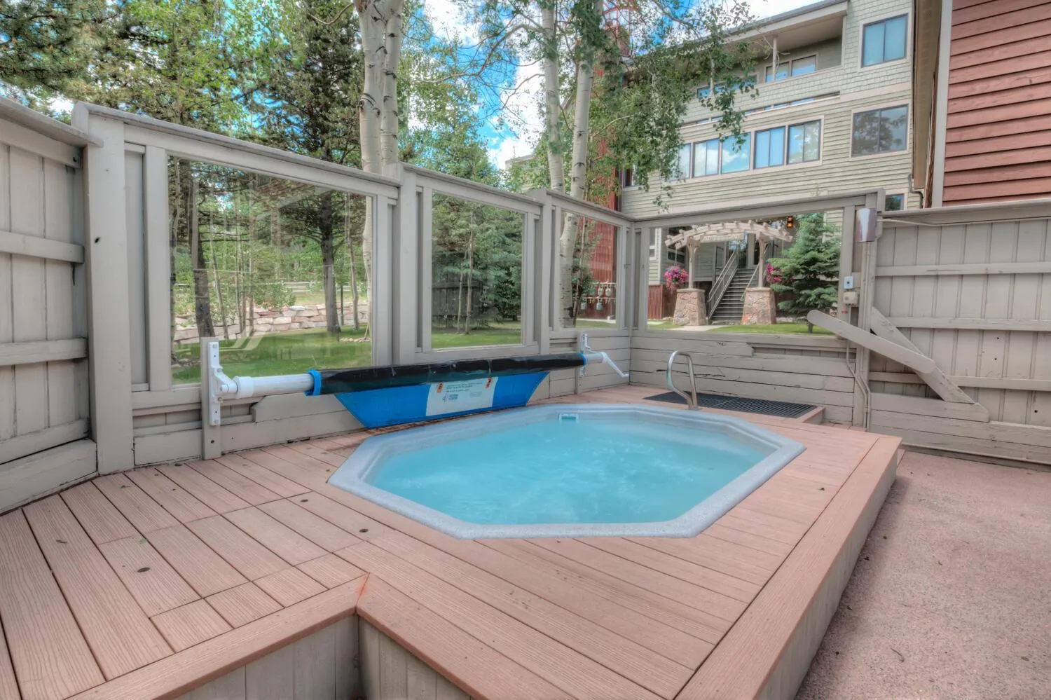 Hot Tub in Beaver Run Resort