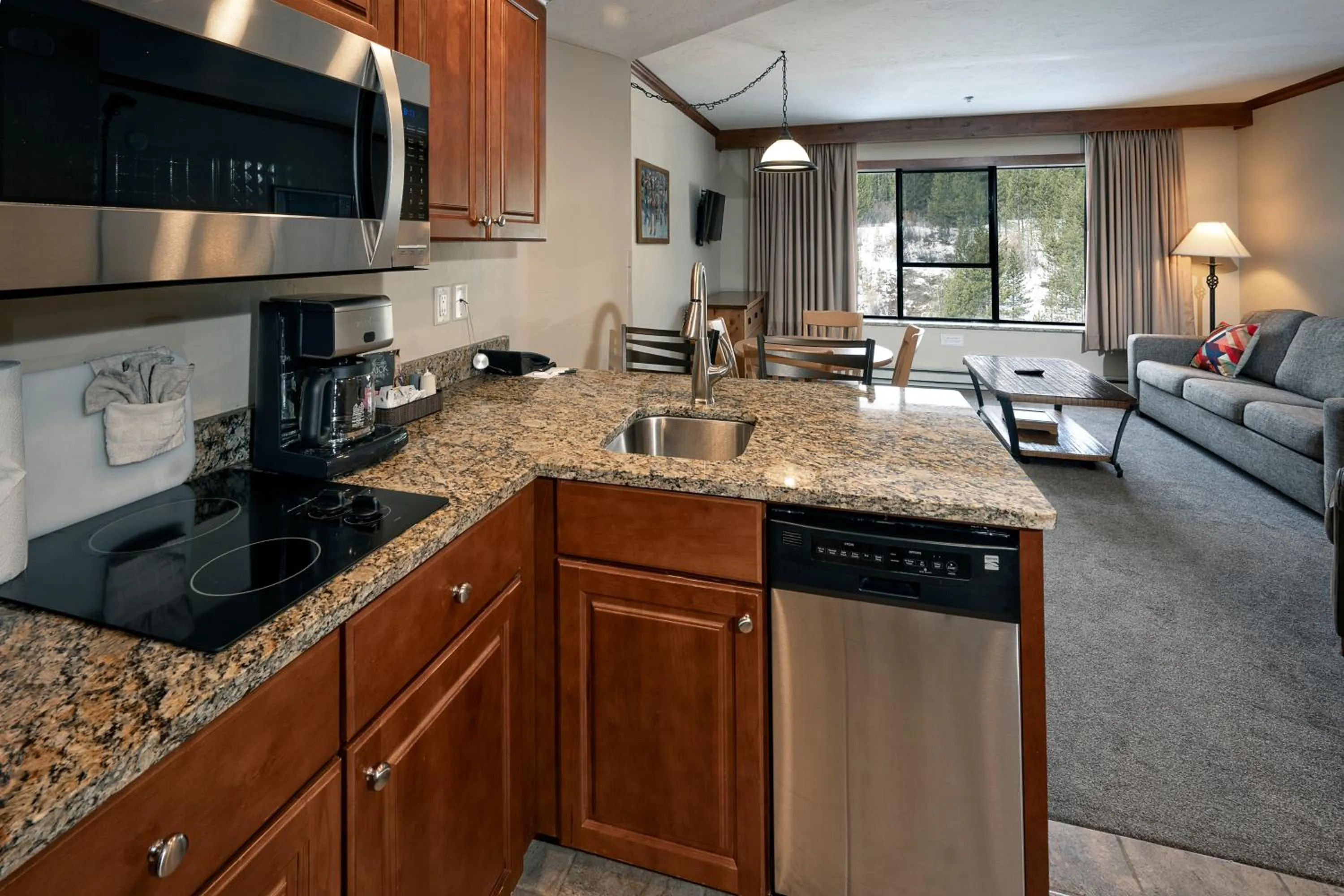 Kitchen or kitchenette in Beaver Run Resort