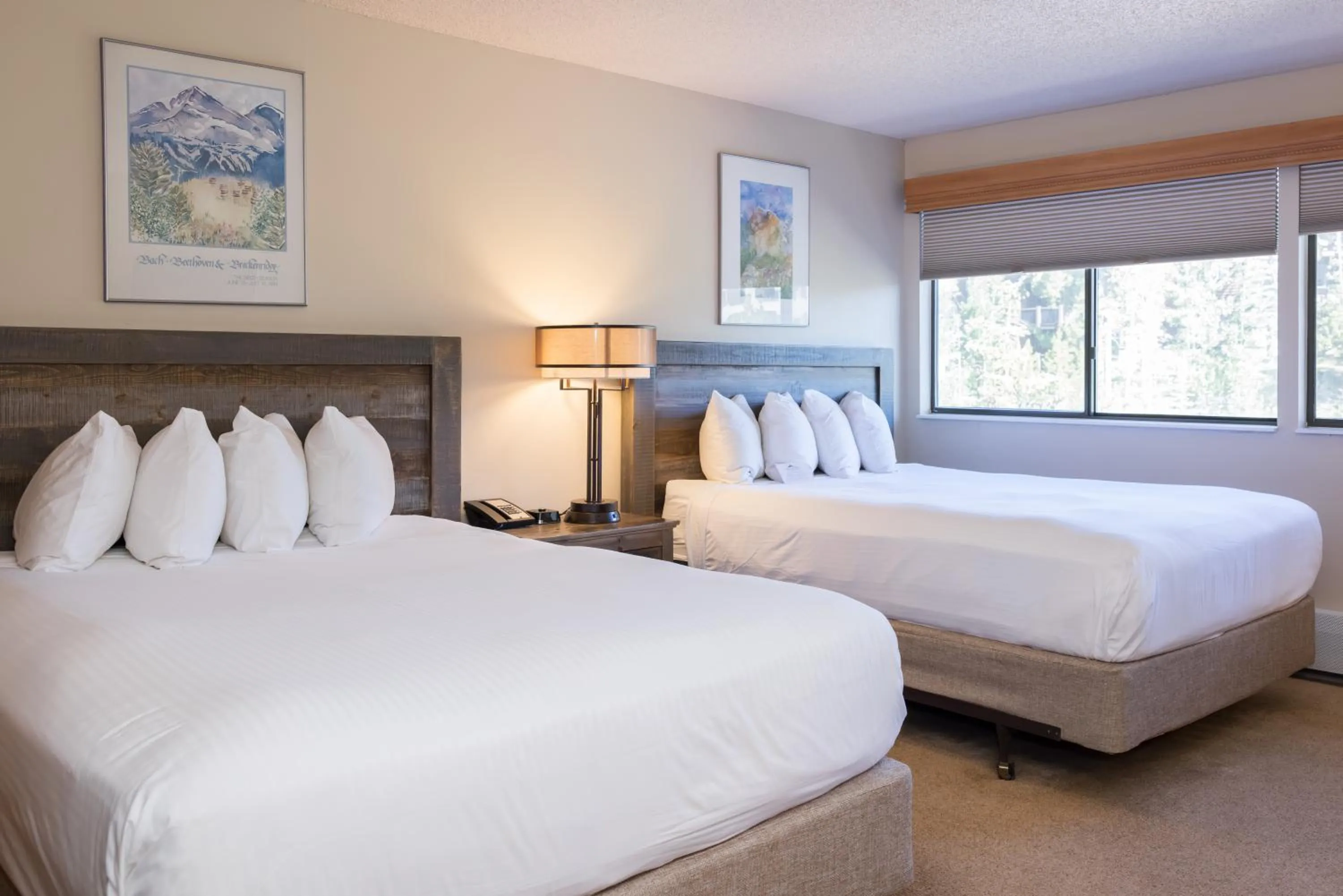 Bed in Beaver Run Resort