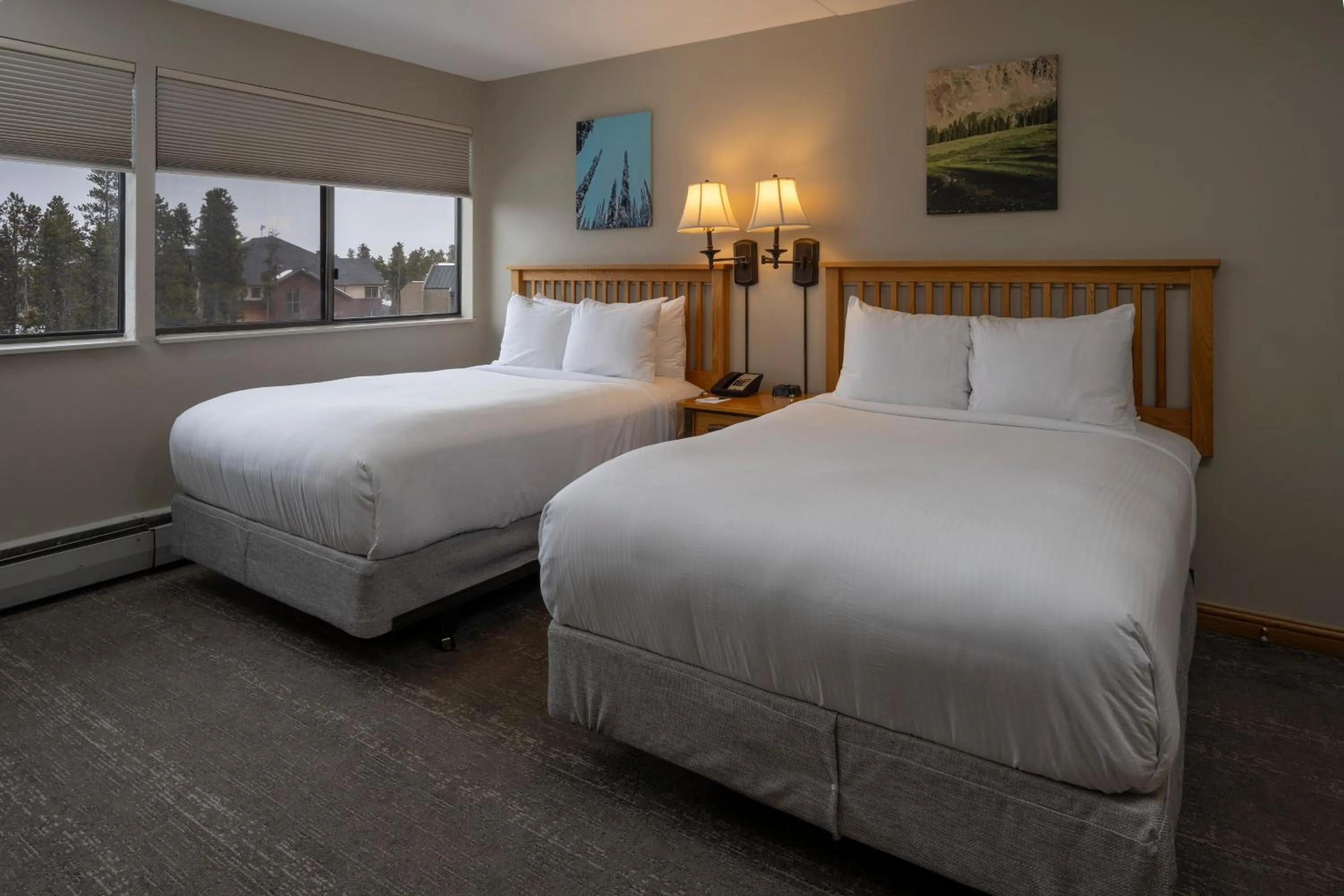 Bed in Beaver Run Resort