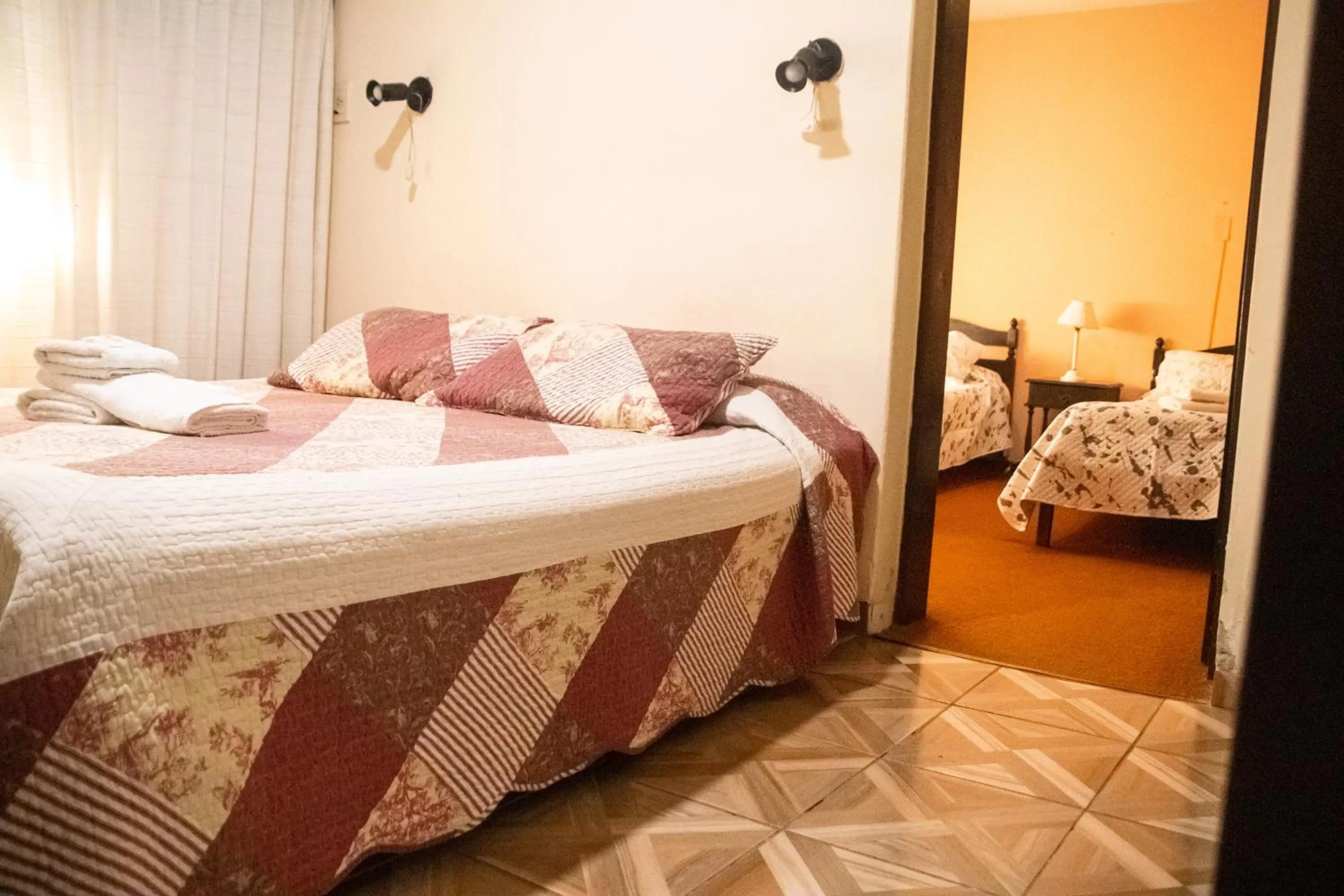 Bed in Hotel Yaro