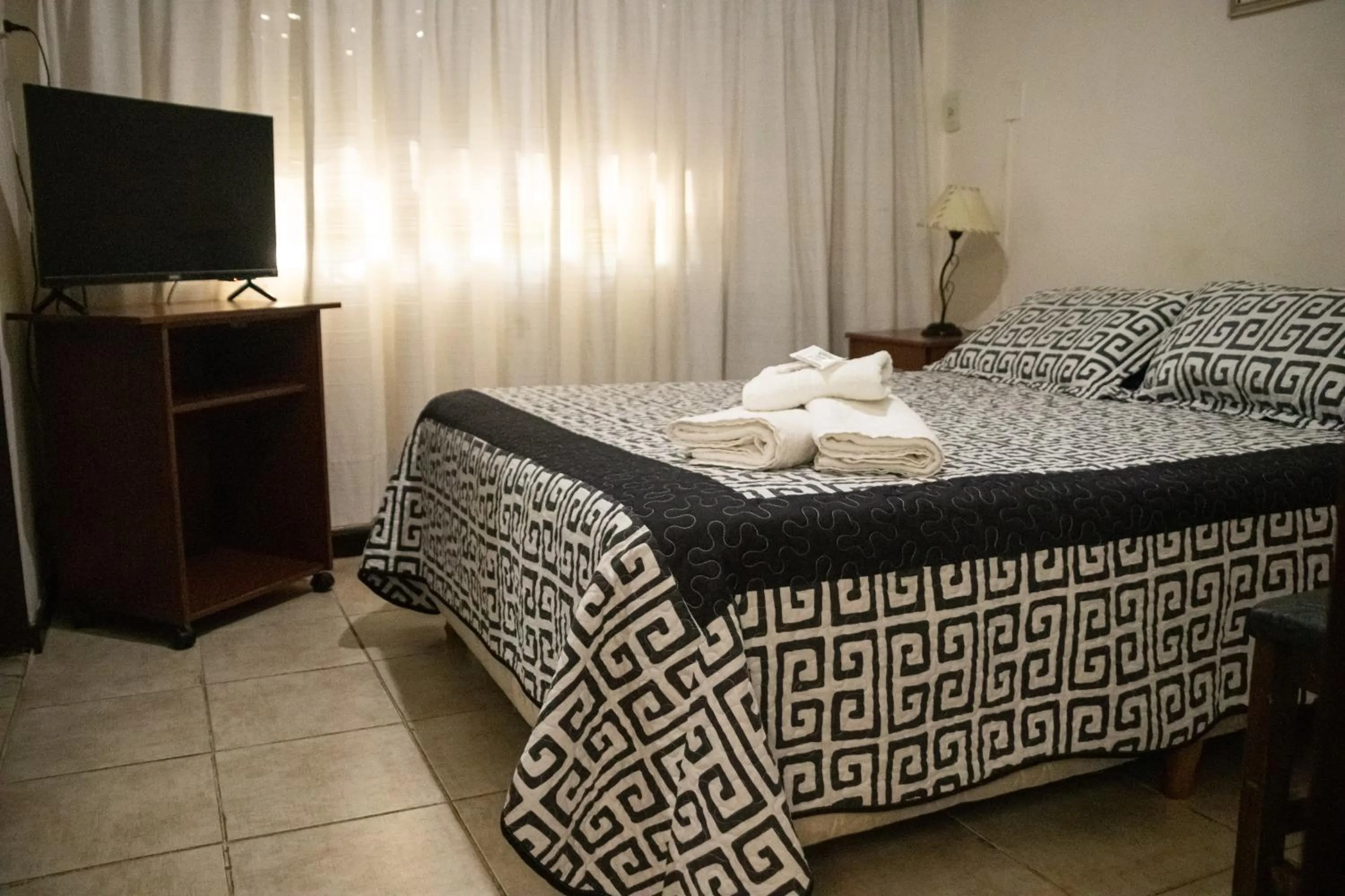 Bed in Hotel Yaro