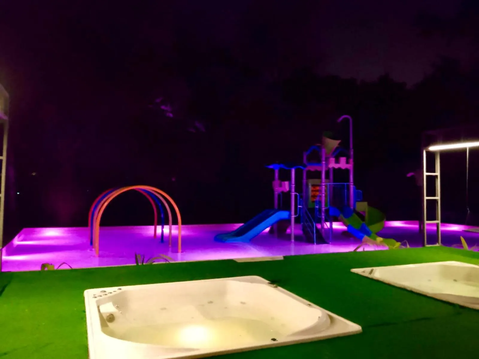 Aqua park in Rainforest Hotel & Cabañas