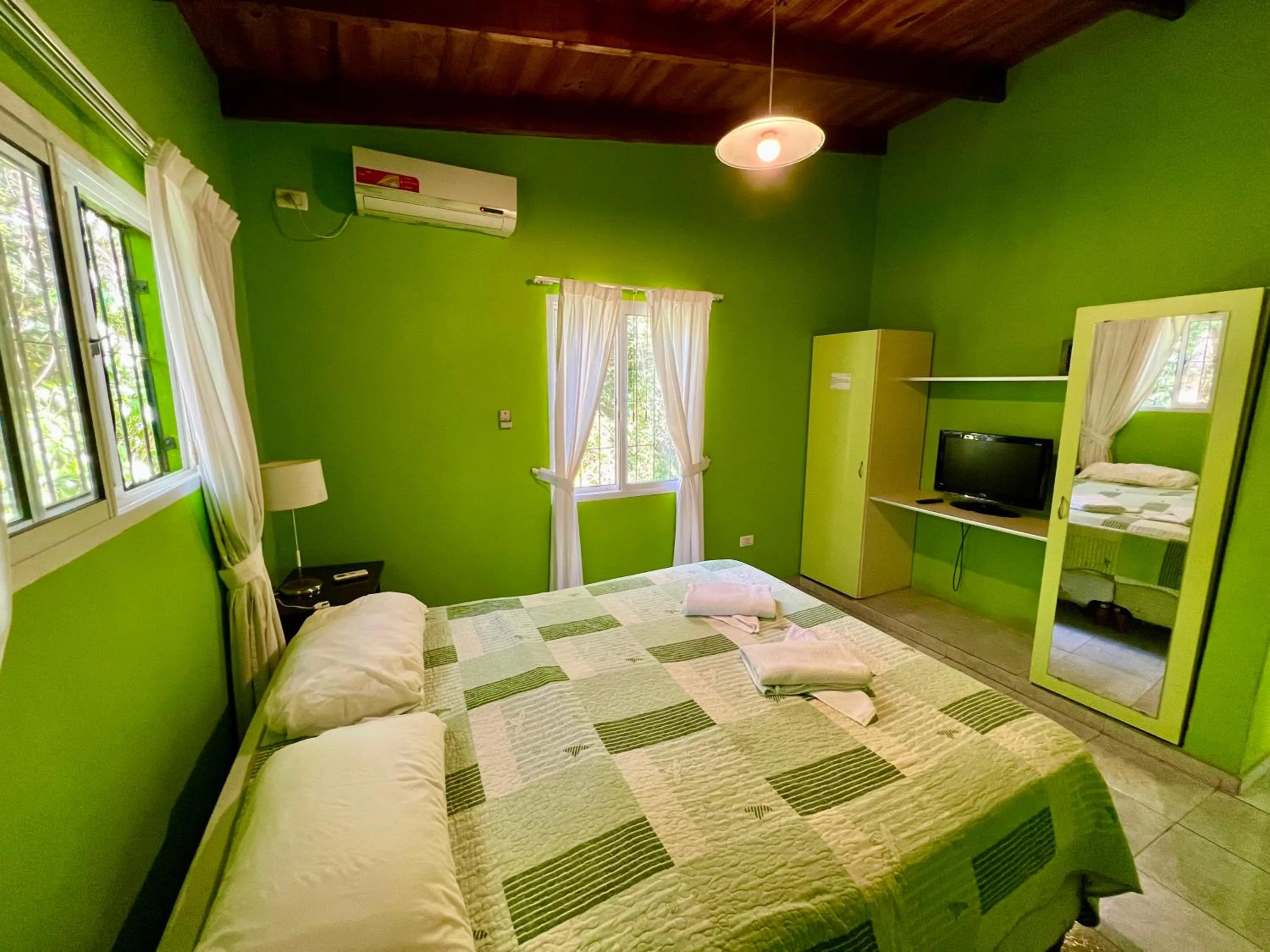 Bed in Rainforest Hotel & Cabañas