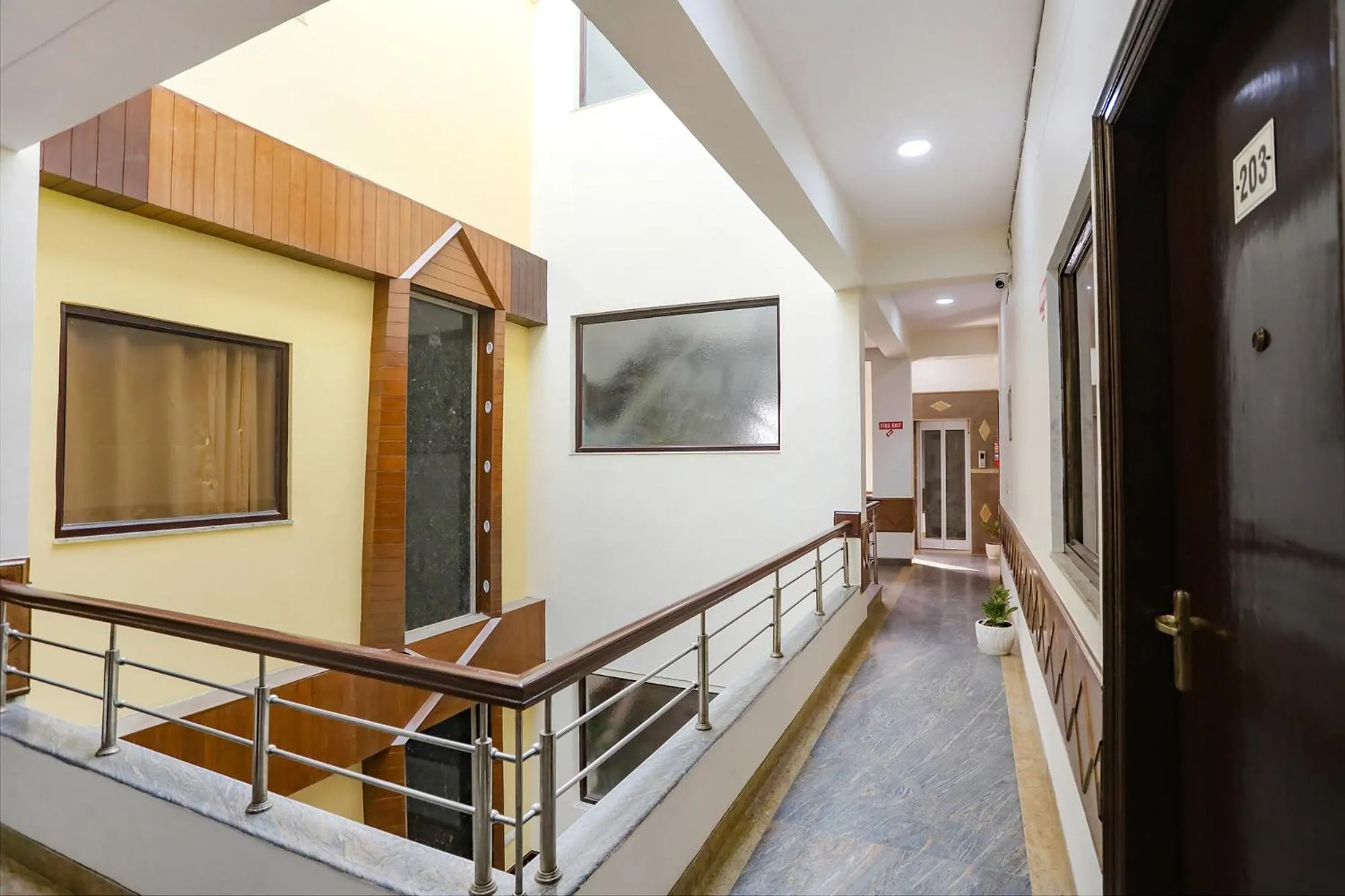 Lobby or reception in FabHotel The Indian