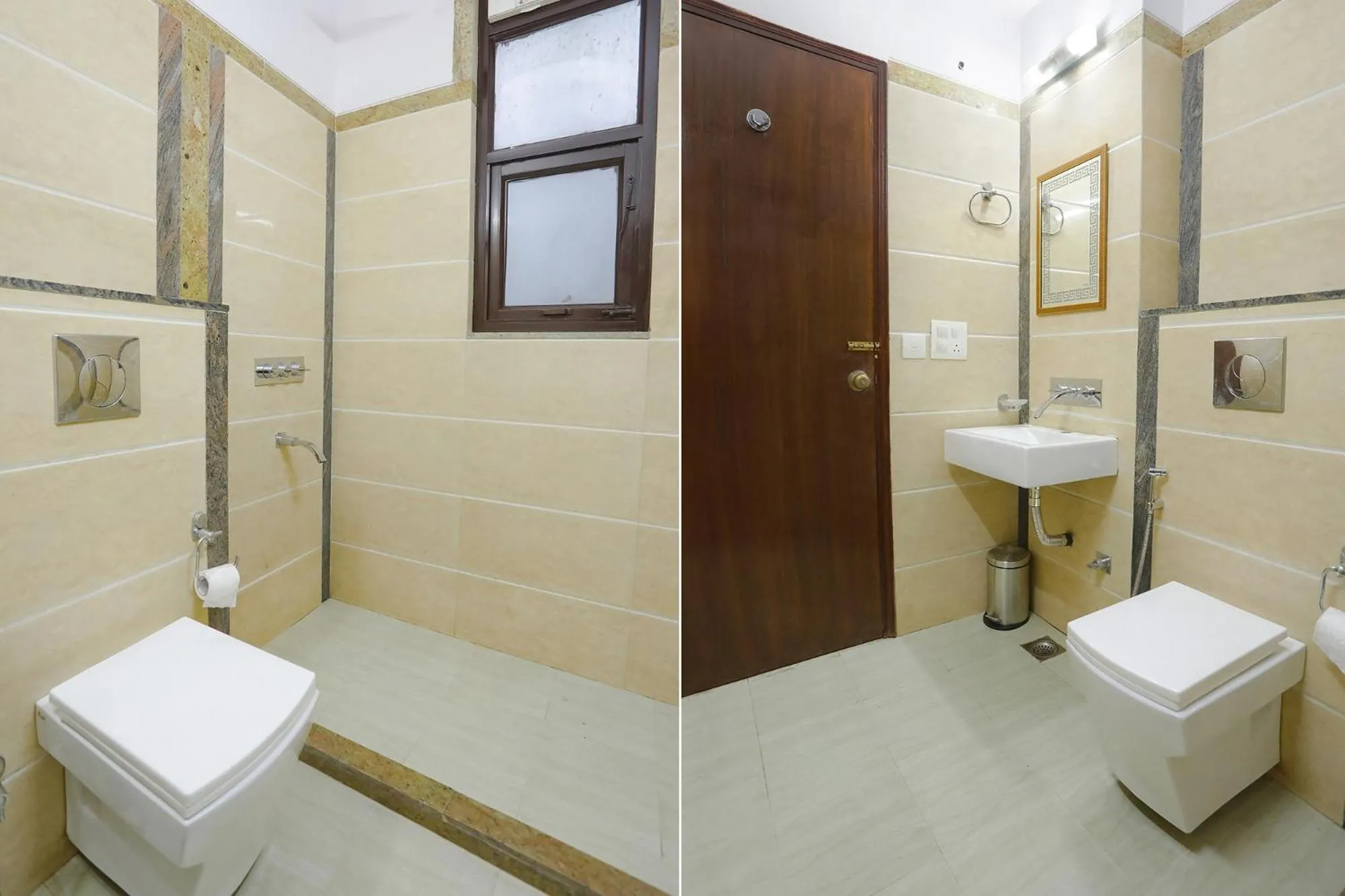 Bathroom in FabHotel The Indian