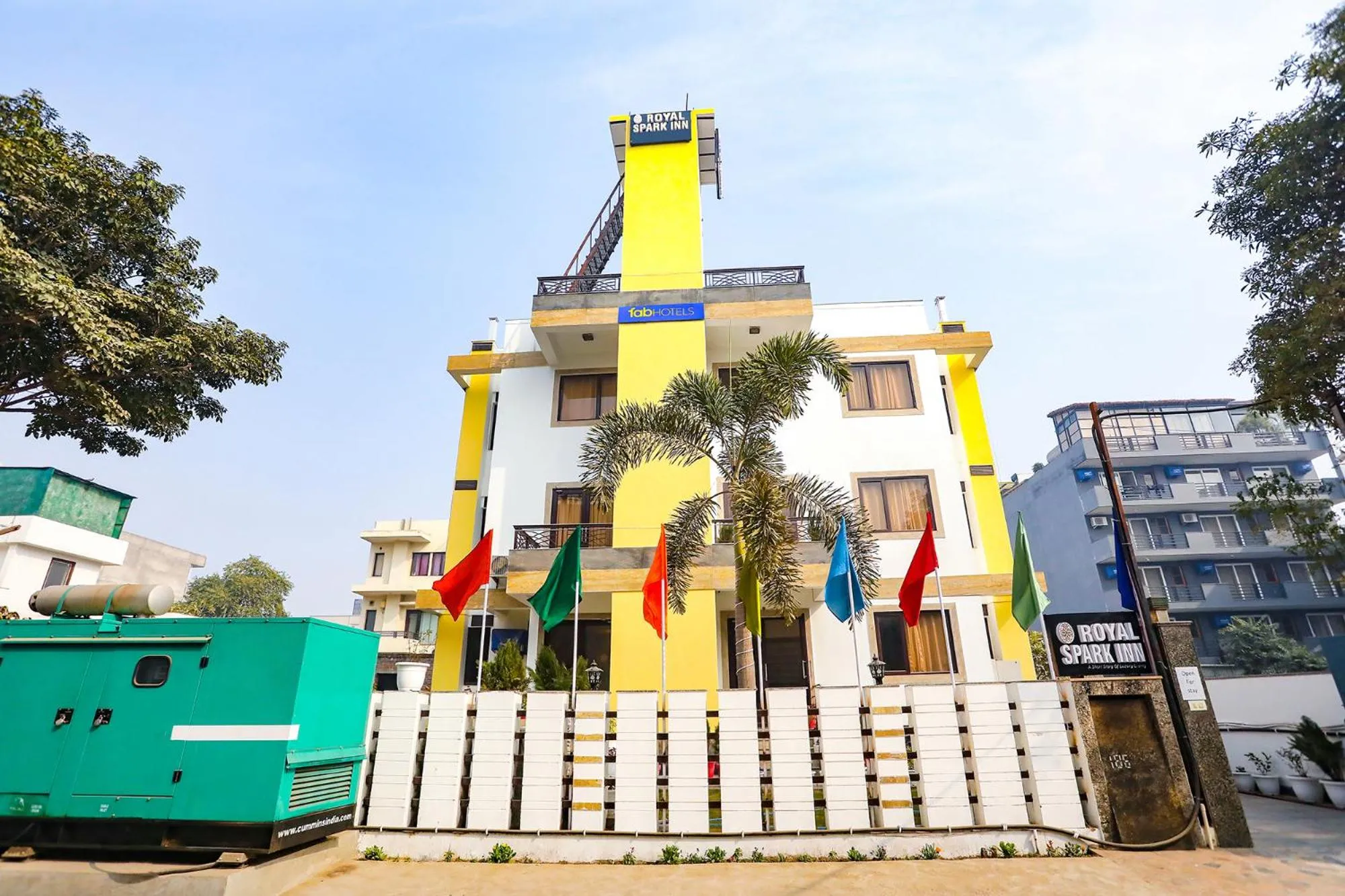 Property building in FabHotel The Indian