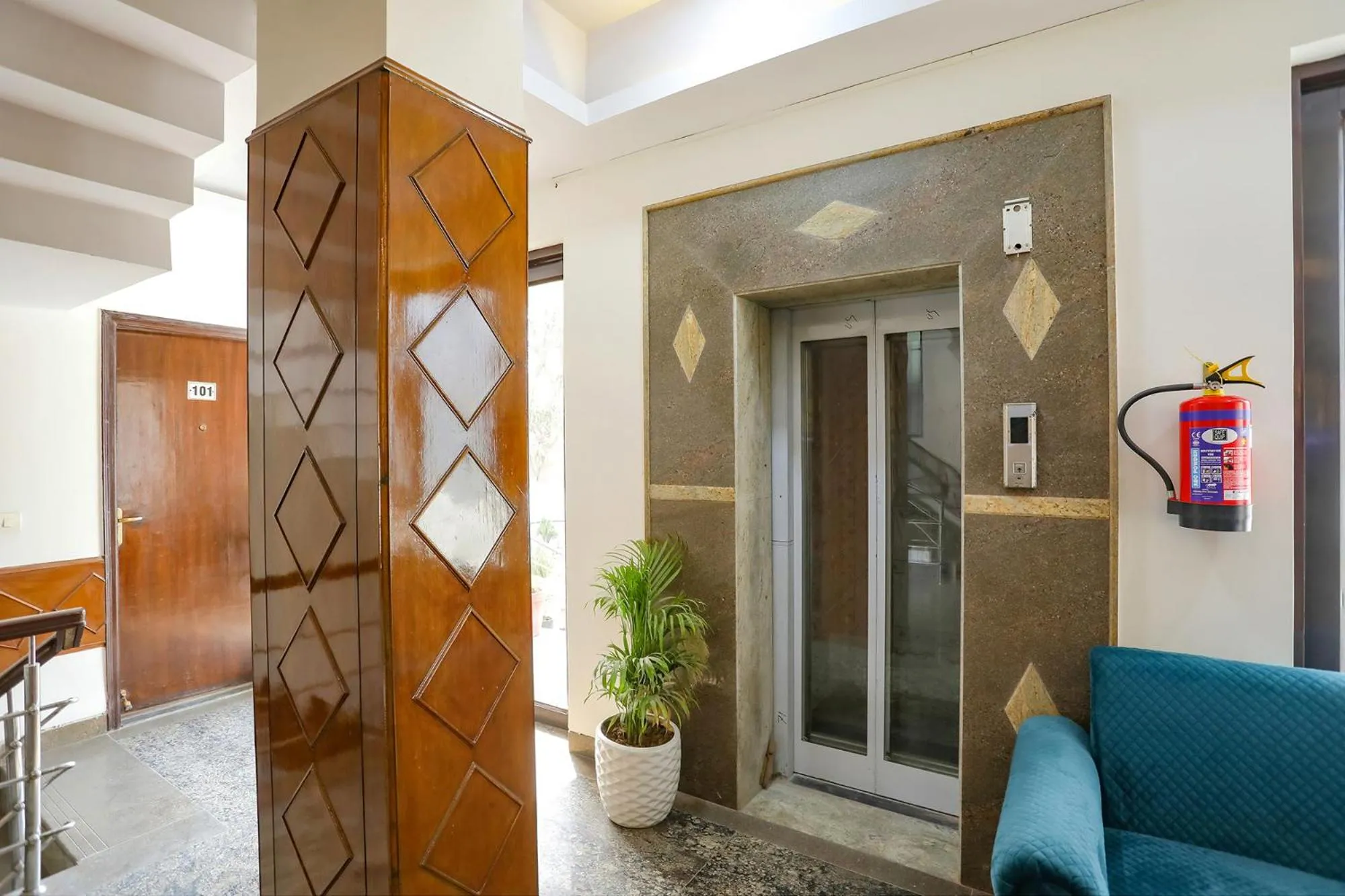 elevator in FabHotel The Indian