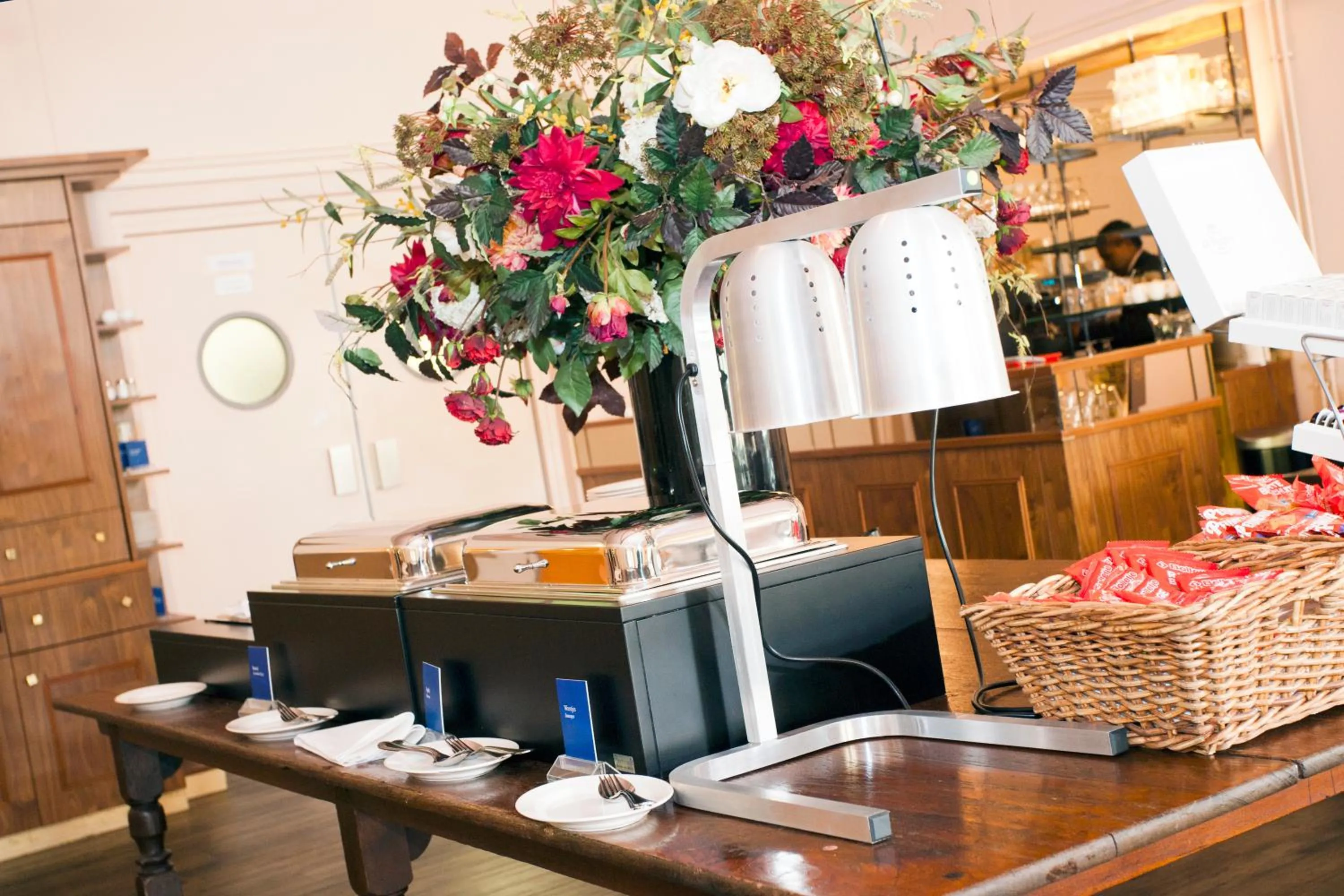 Buffet breakfast in Fletcher Hotel Restaurant Heidehof