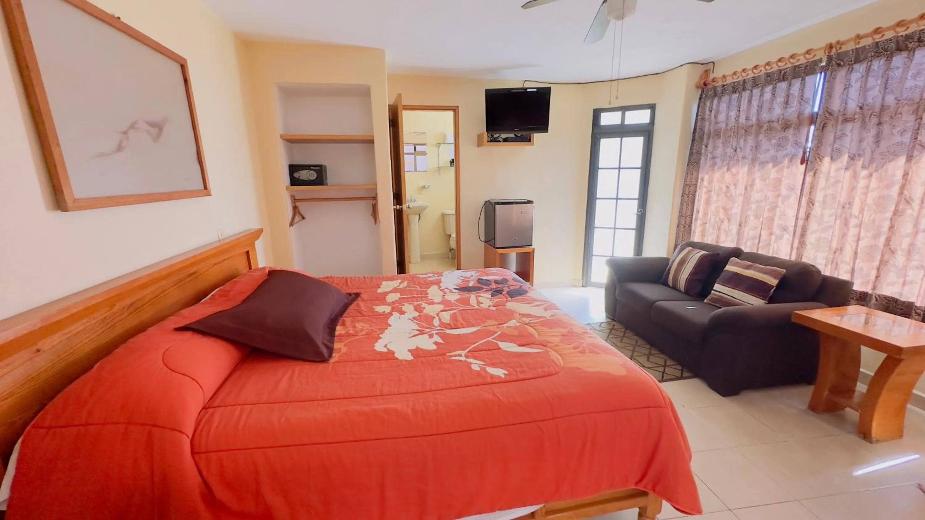 Bed in Posada El Campanario