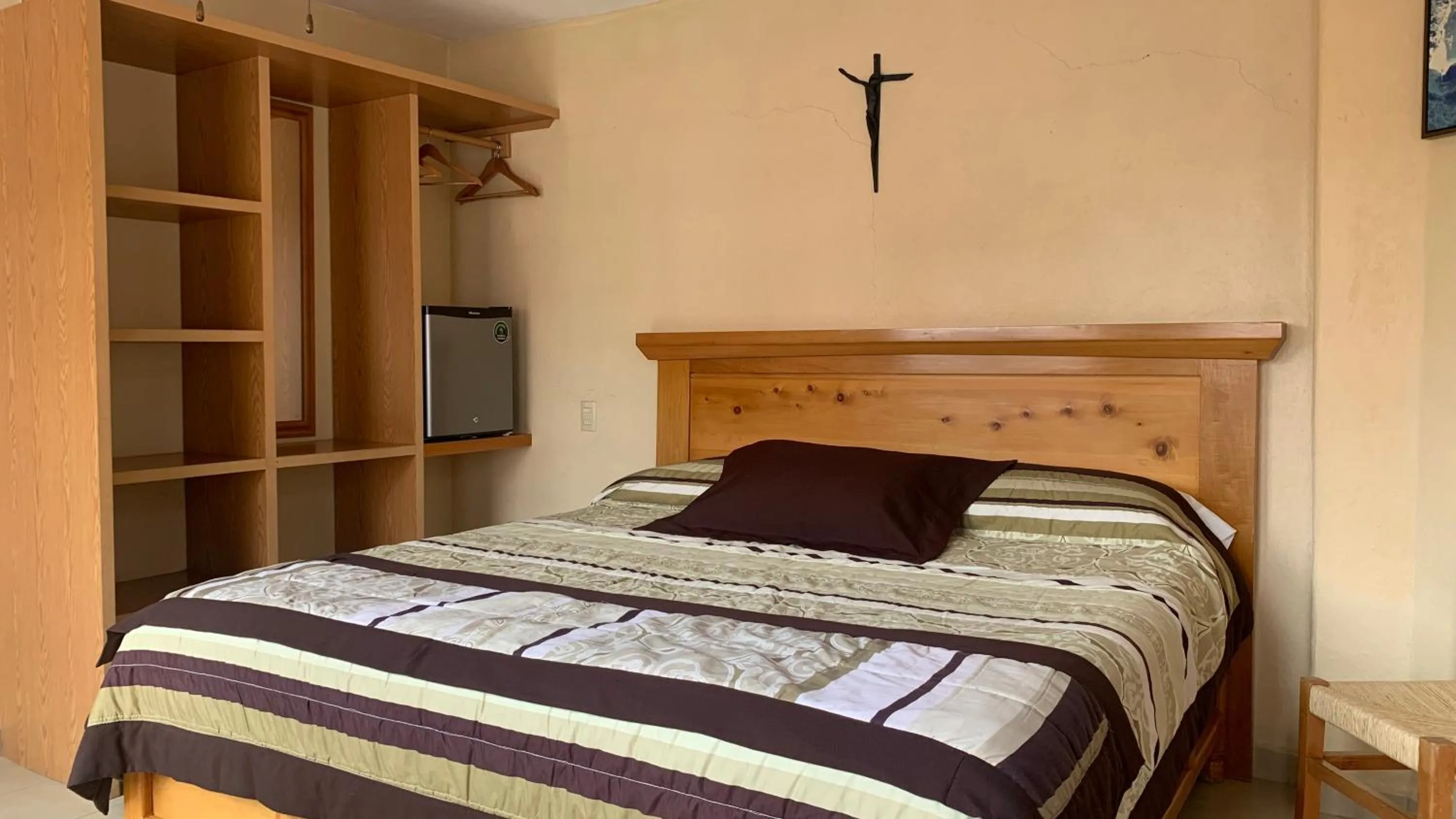 Bed in Posada El Campanario