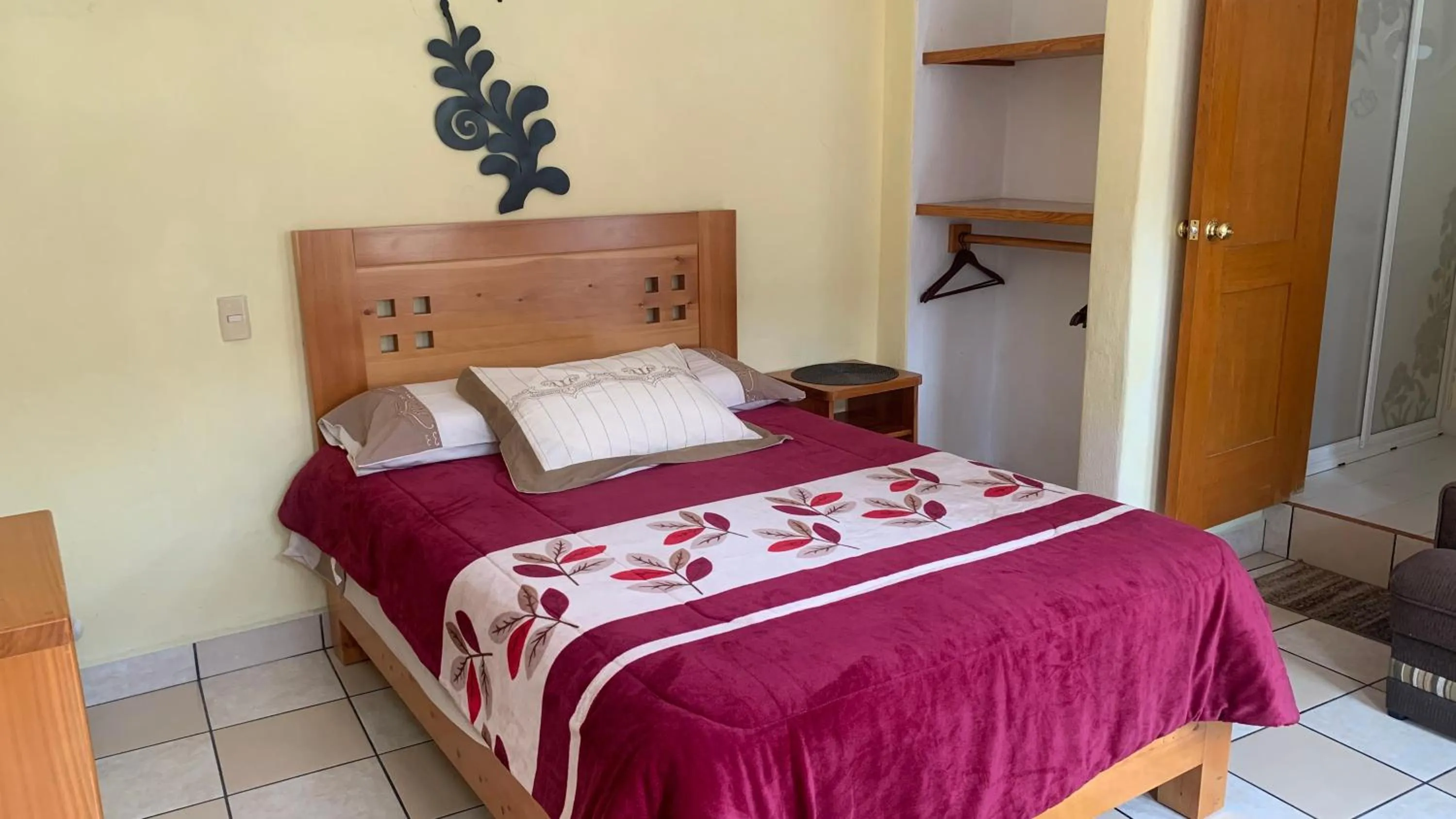 Bed in Posada El Campanario