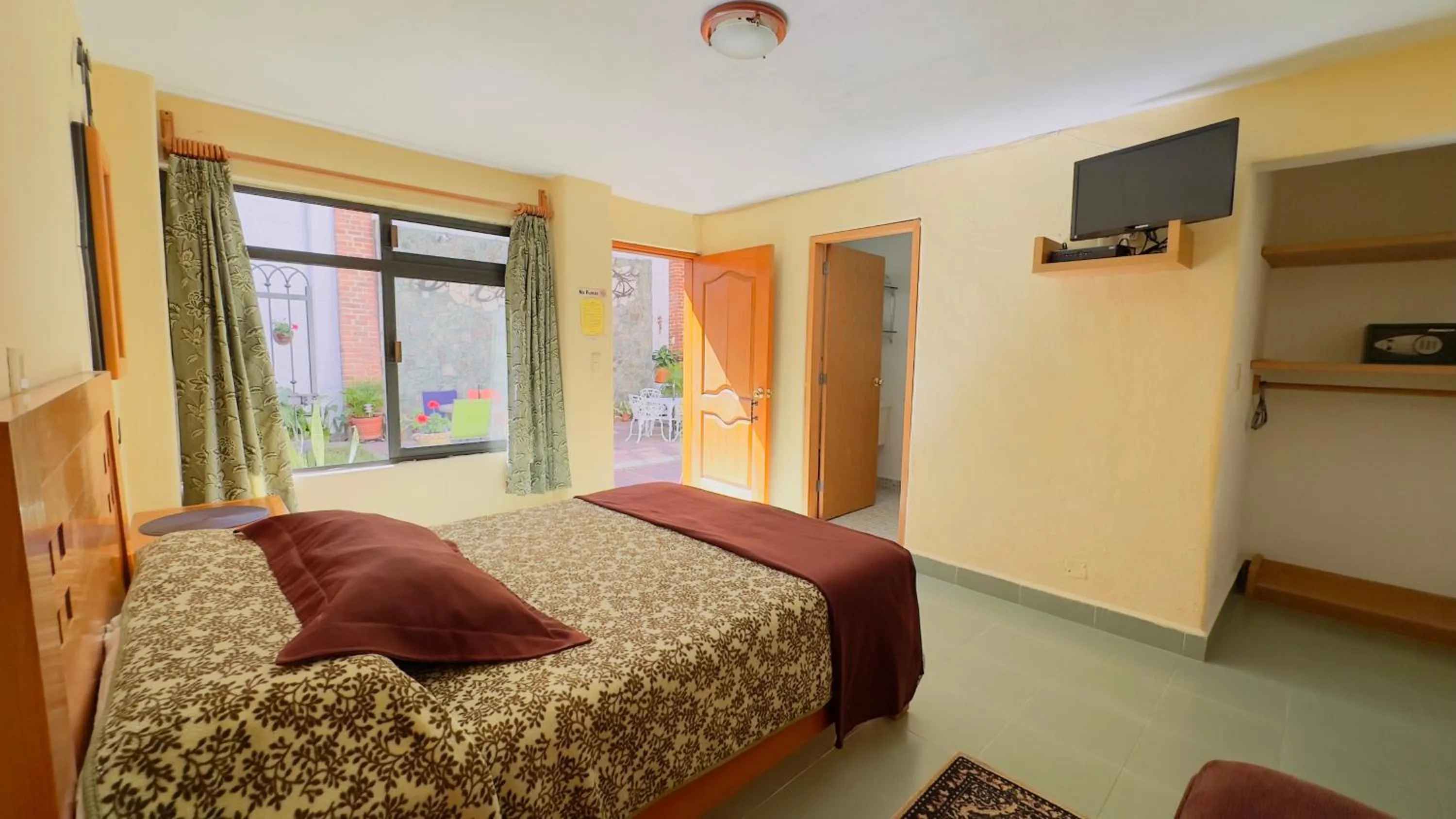 Bed in Posada El Campanario