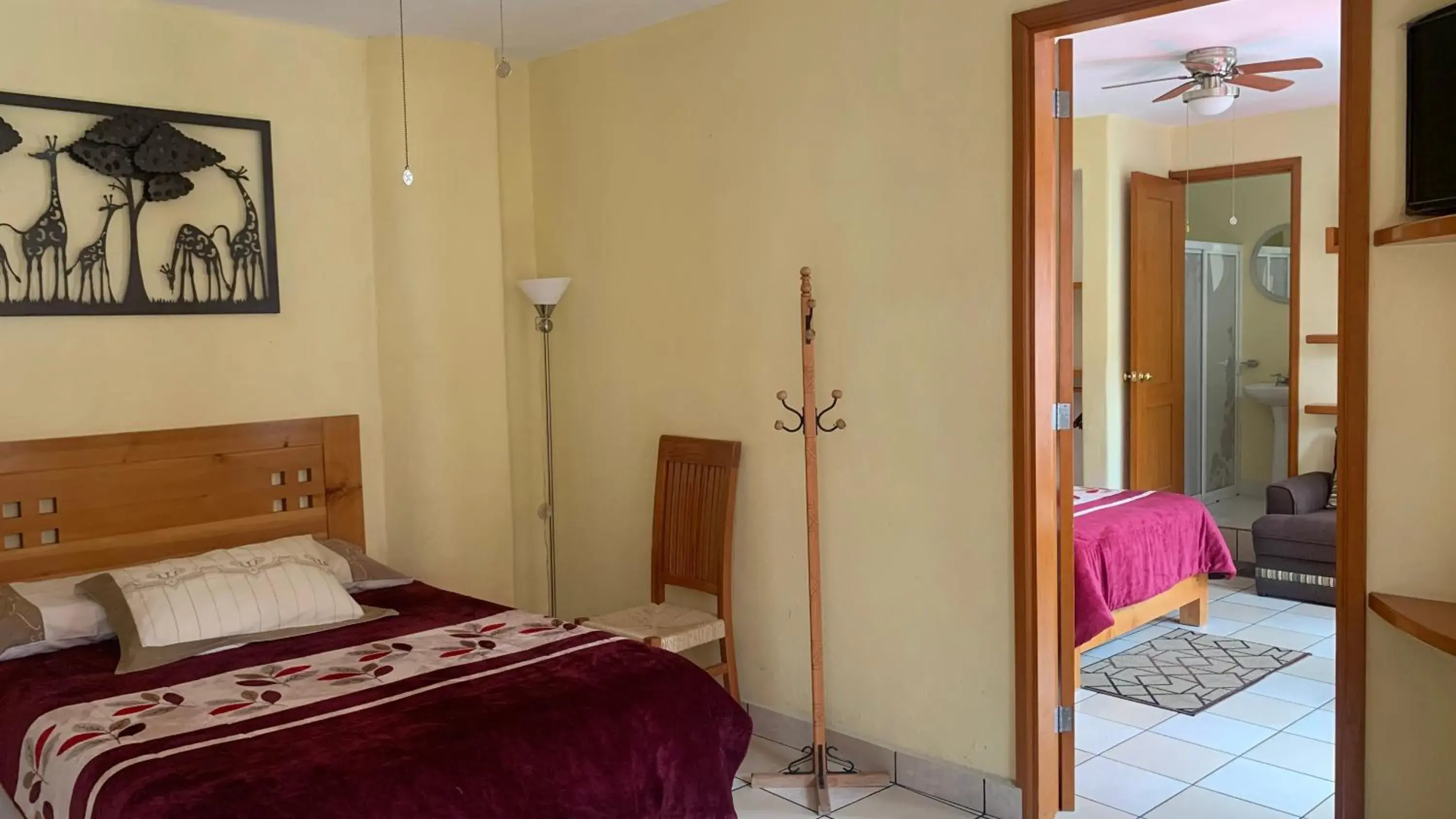 Quadruple Room in Posada El Campanario Quadruple Room in Posada El Campanario