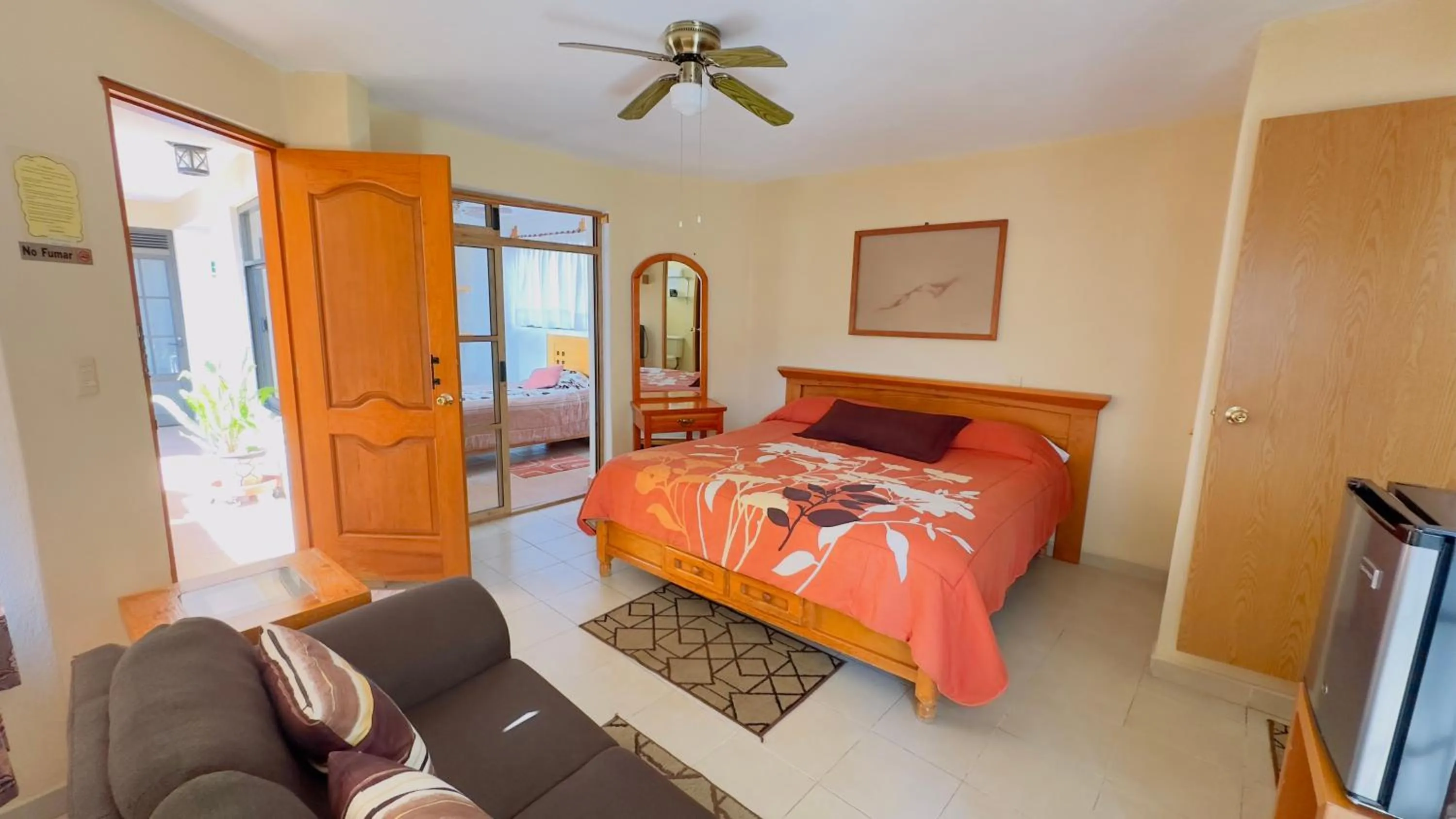 Bed in Posada El Campanario