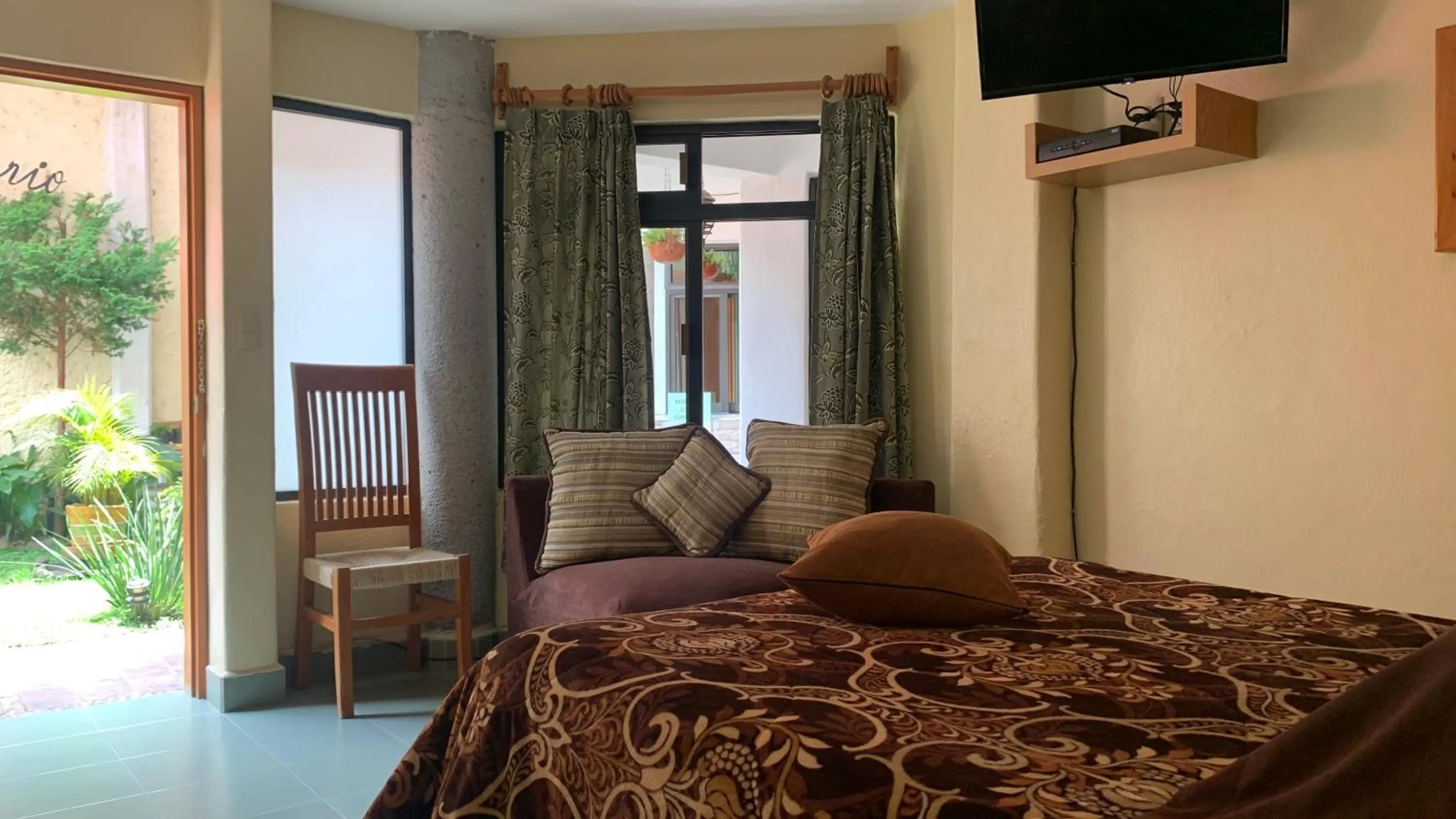 Bed in Posada El Campanario