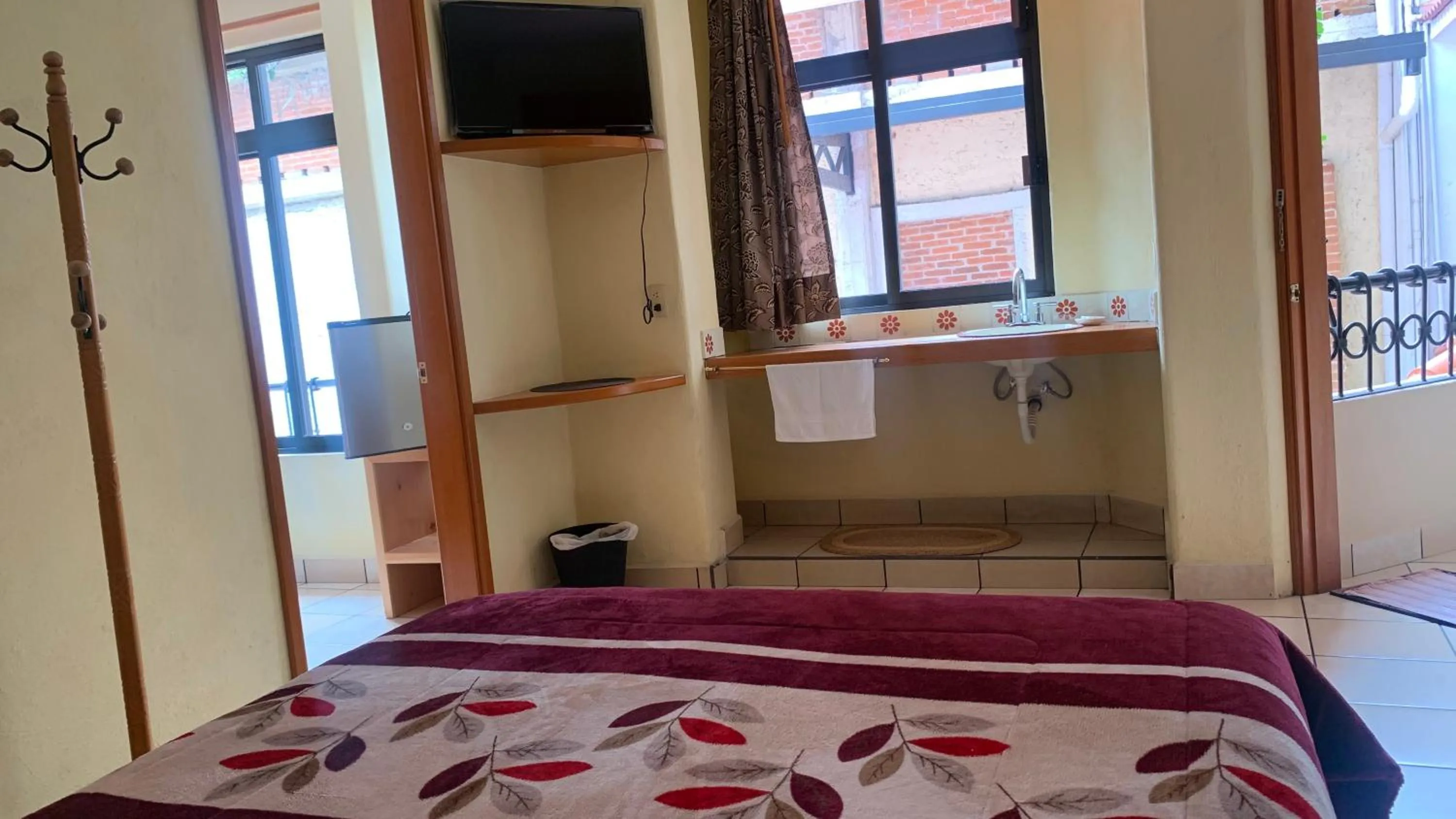 Bed in Posada El Campanario