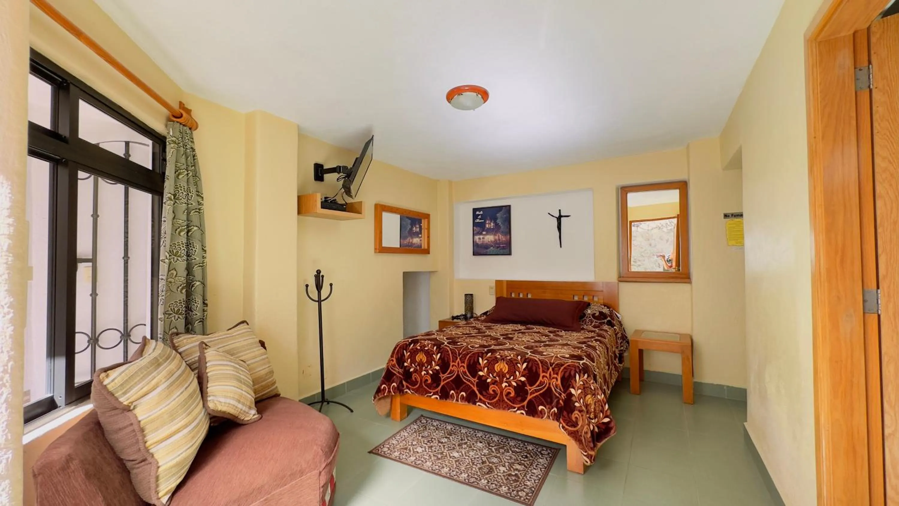 Bed in Posada El Campanario