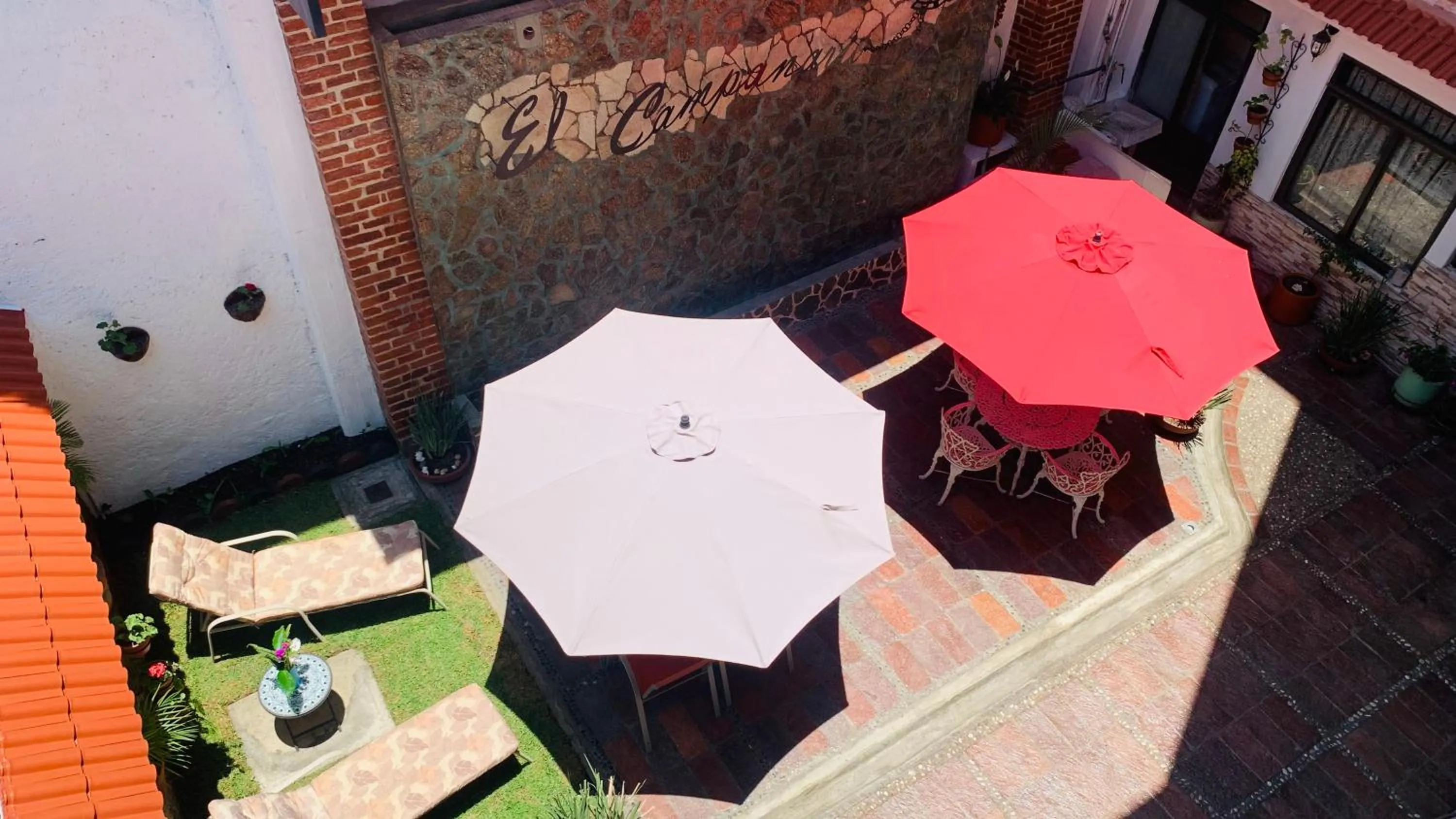 Patio in Posada El Campanario