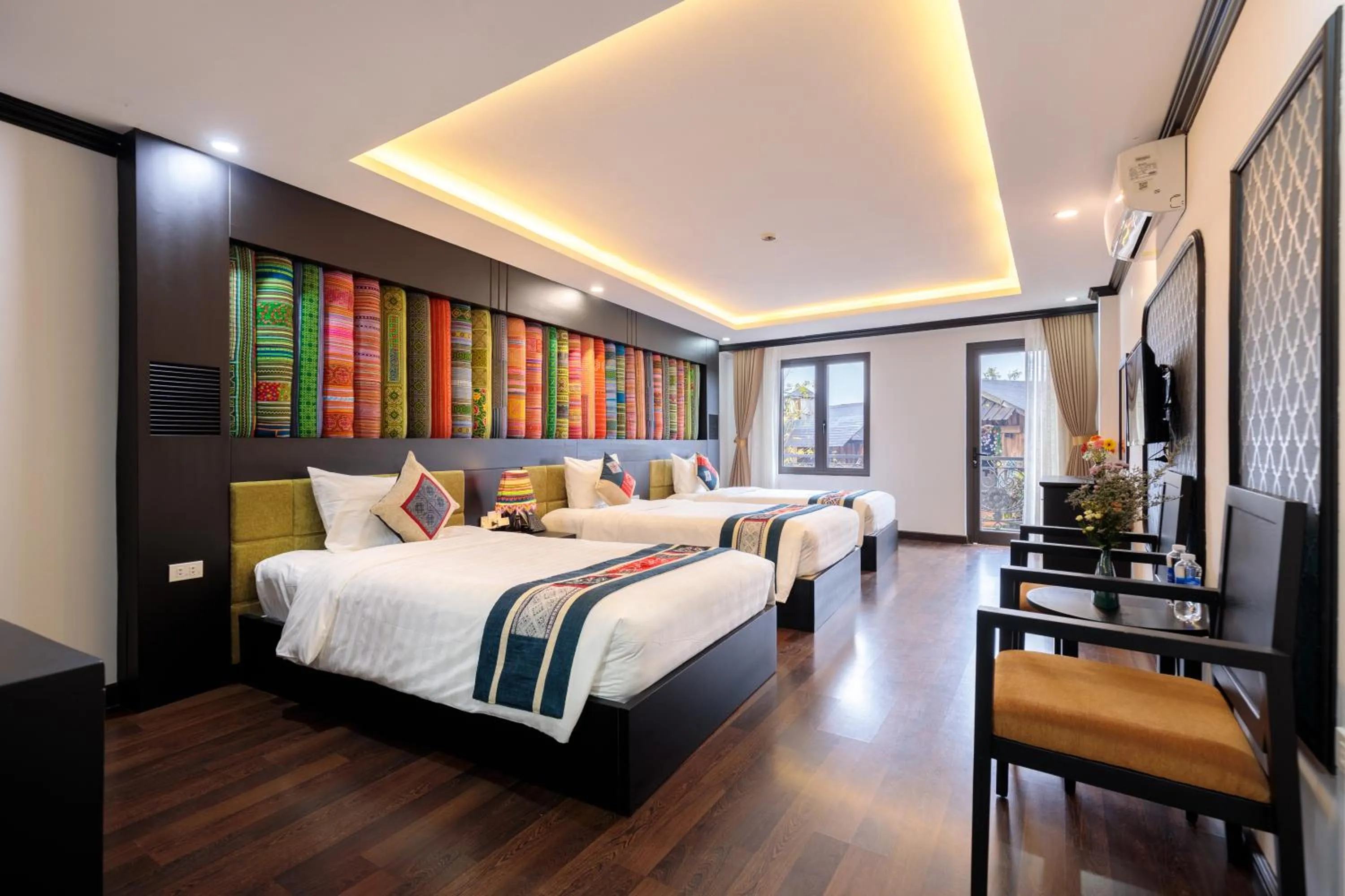 Bed in Babeeni Family Hotel Sapa