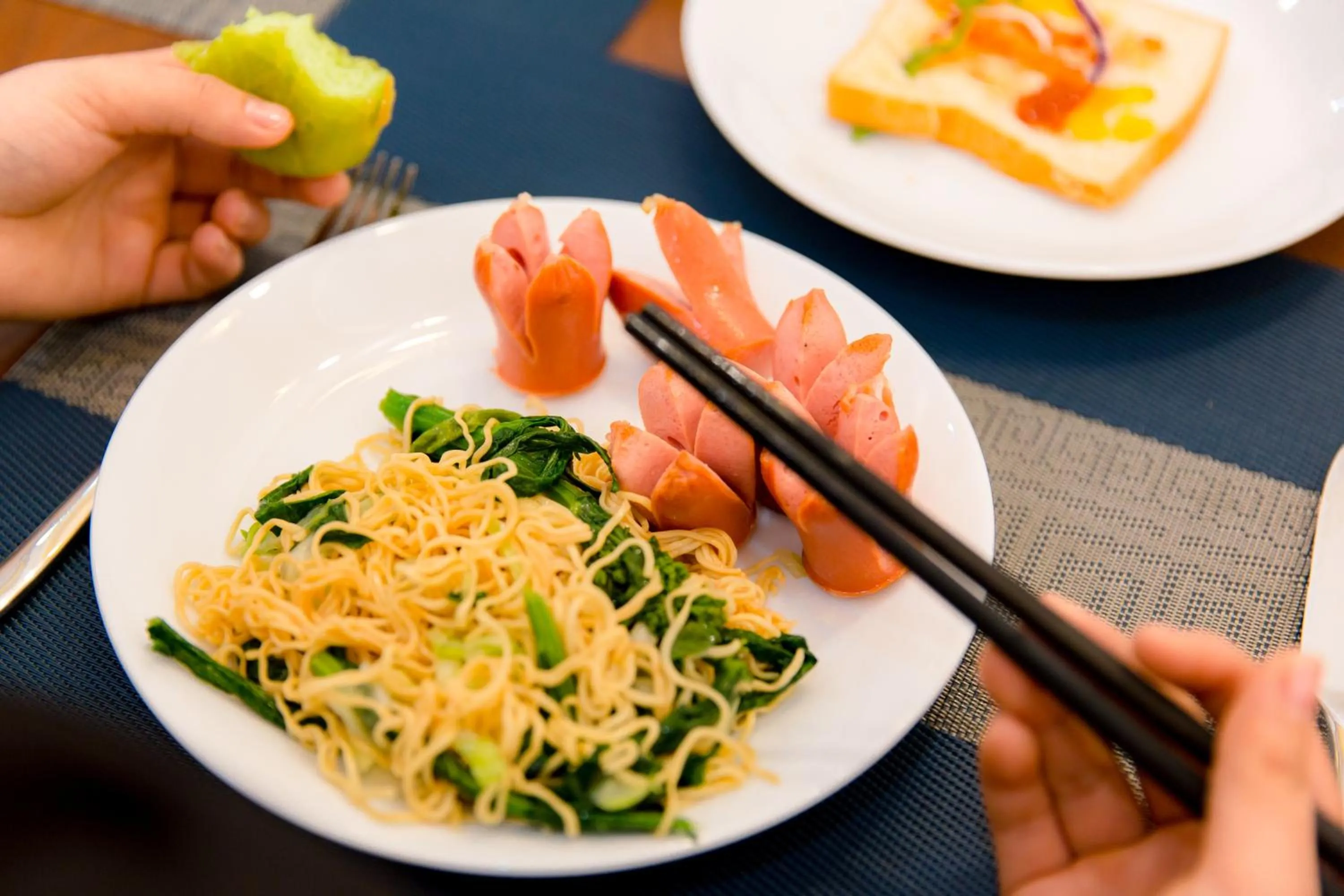 Breakfast in Babeeni Family Hotel Sapa