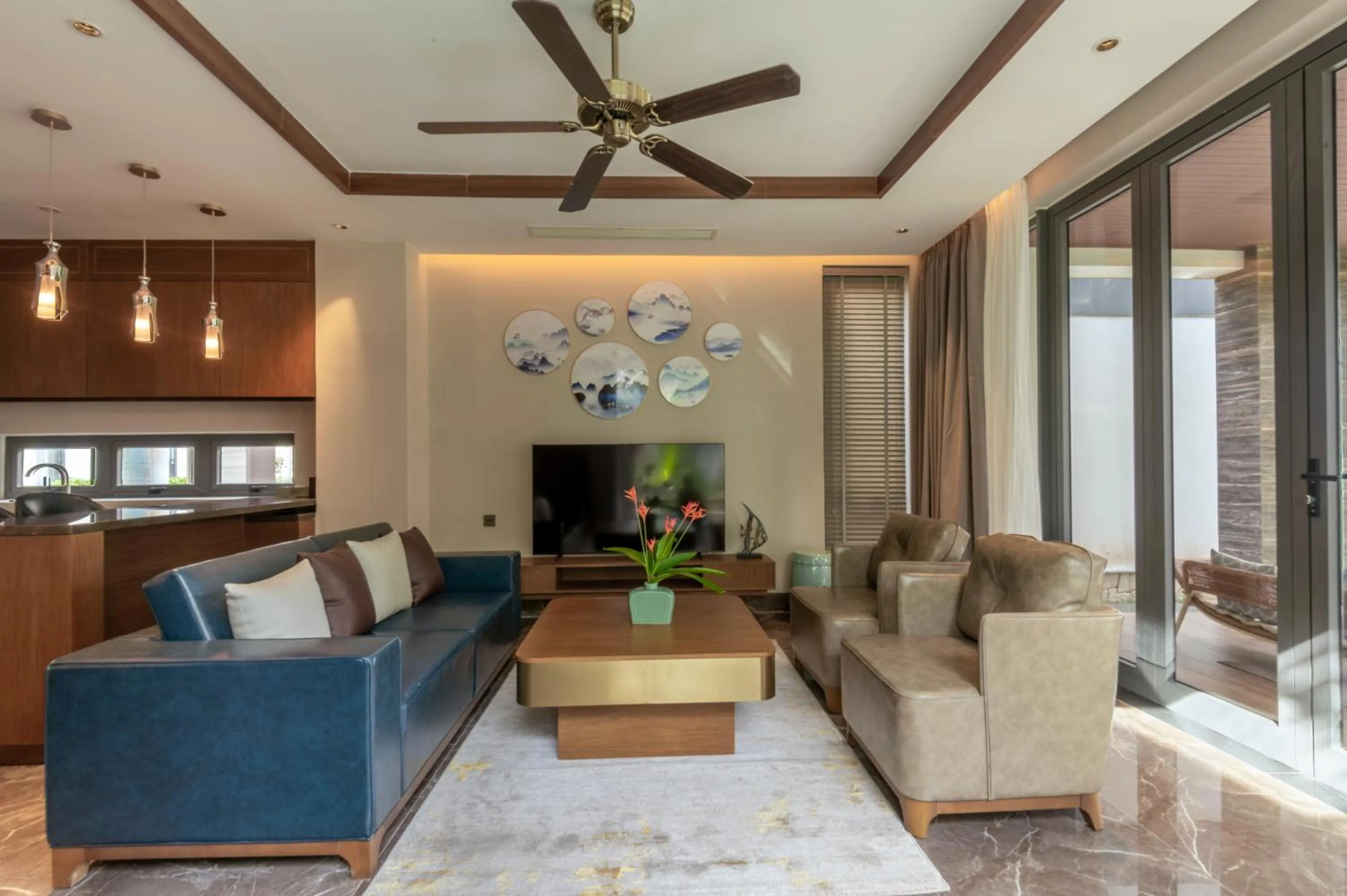 Living room in KOI Resort & Residence Da Nang - Inclusive Spa access