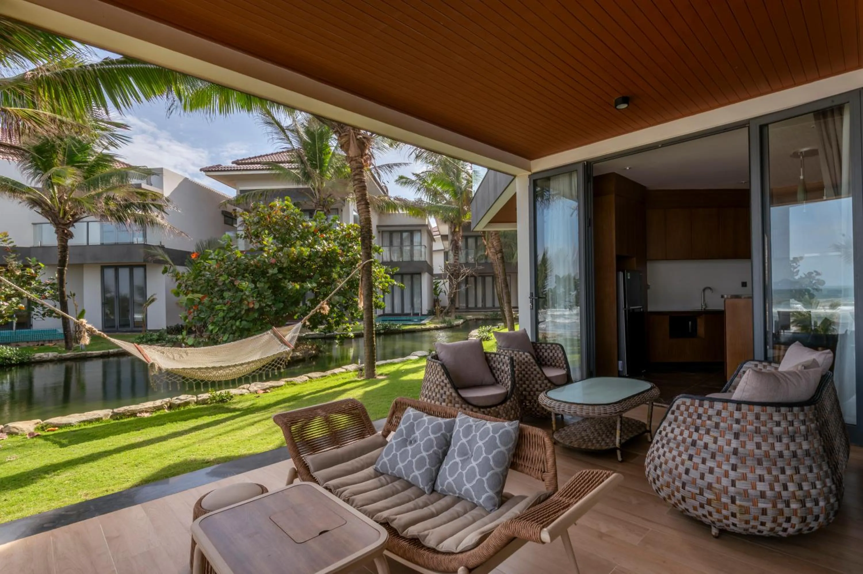 Balcony/Terrace in KOI Resort & Residence Da Nang - Inclusive Spa access