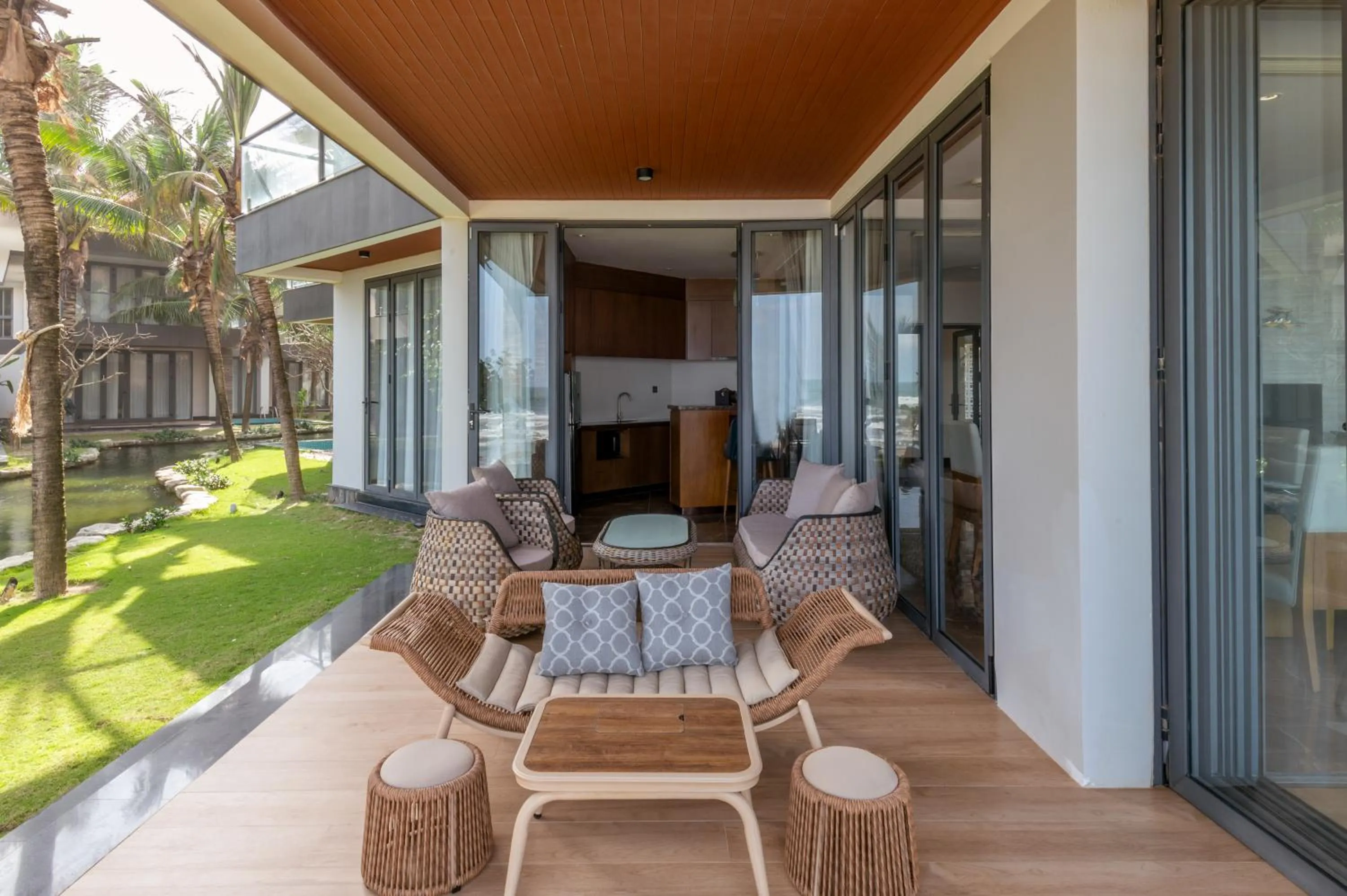 Balcony/Terrace in KOI Resort & Residence Da Nang - Inclusive Spa access