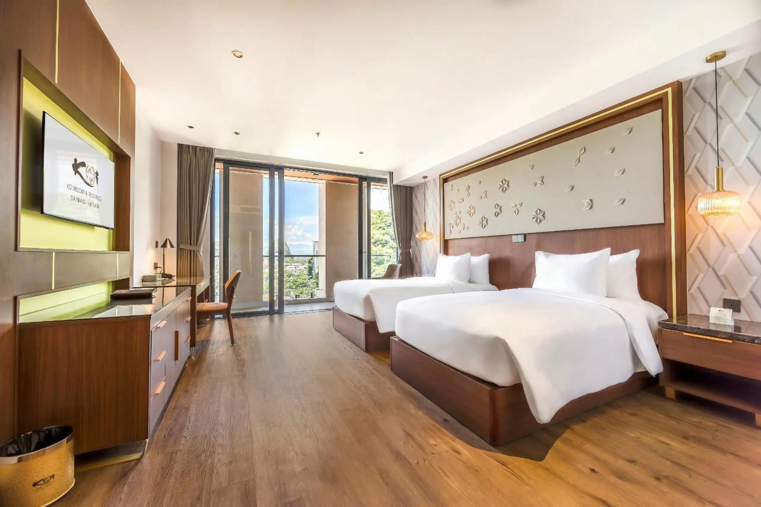 Bed in KOI Resort & Residence Da Nang - Inclusive Spa access