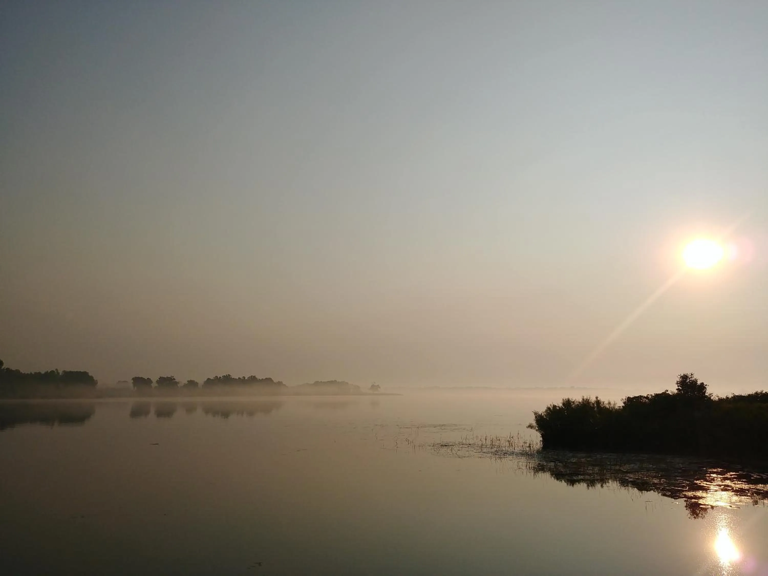 Lake view in Stoneburg Cove Cottages