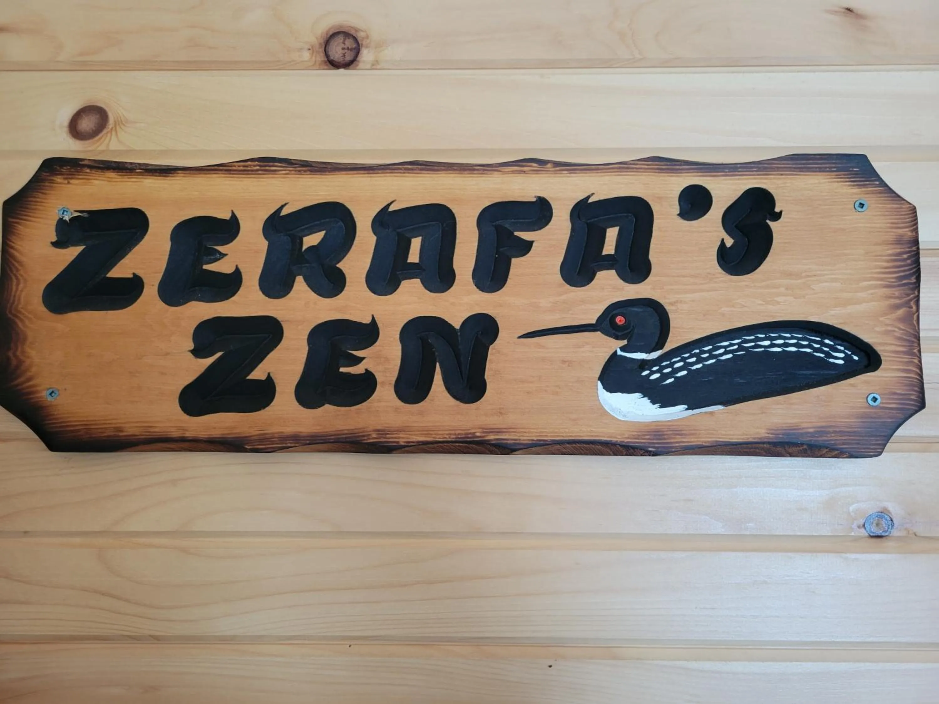 Decorative detail in Stoneburg Cove Cottages