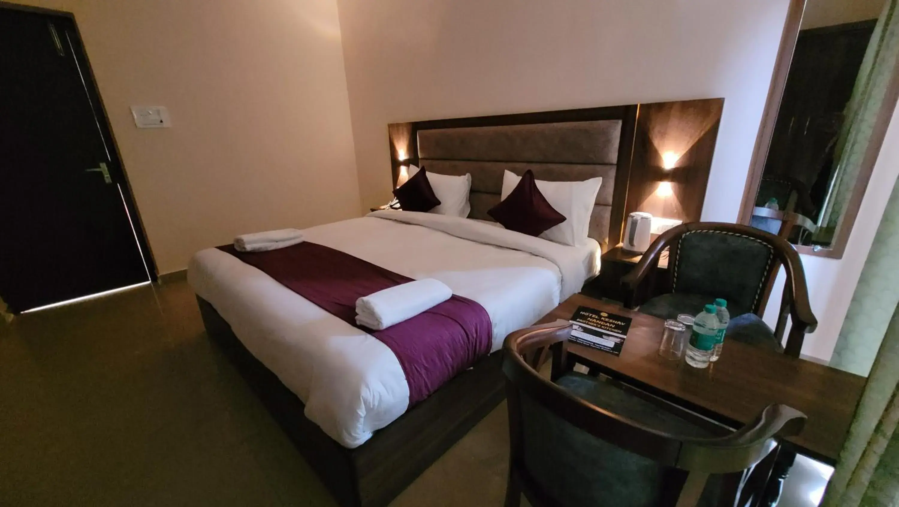 Bed in Hotel Keshav Nandan By The Shivaay Bed in Hotel Keshav Nandan By The Shivaay