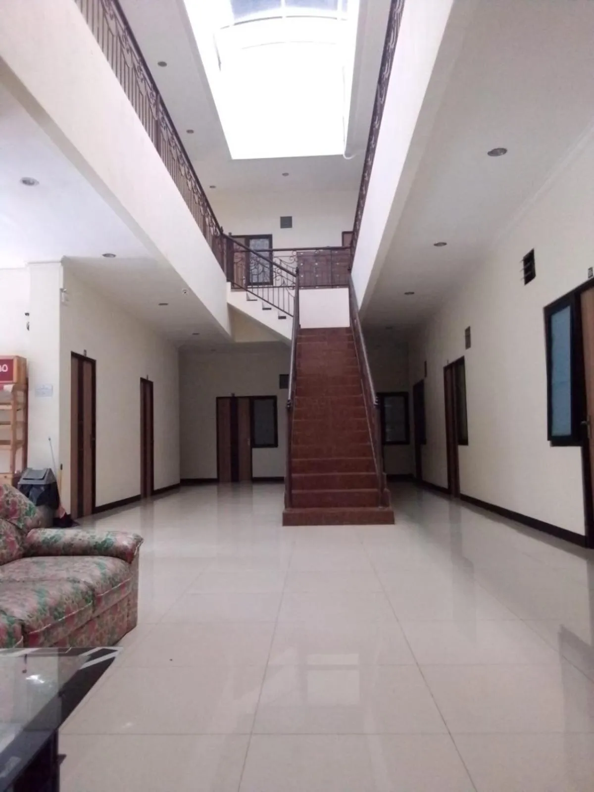 Living room in villa puncak tidar