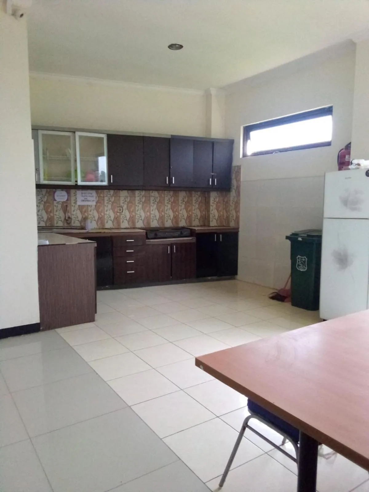 Kitchen or kitchenette in villa puncak tidar