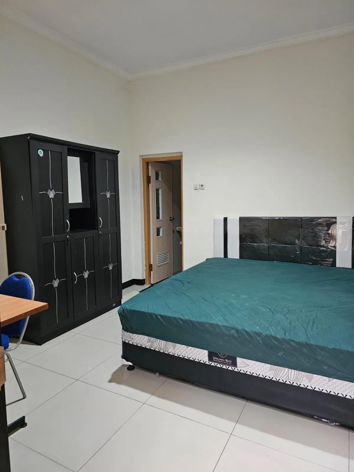 Bed in villa puncak tidar