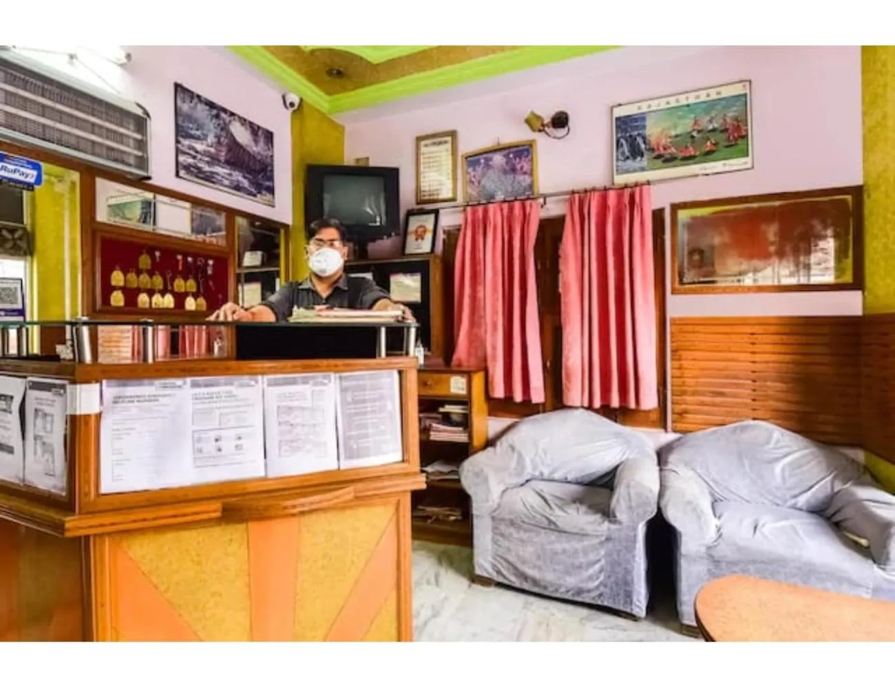 Lobby or reception in Hotel Ganga Kripa, Jaipur