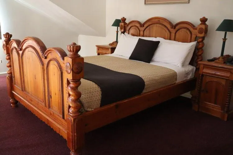 Bed in Bright Chalet