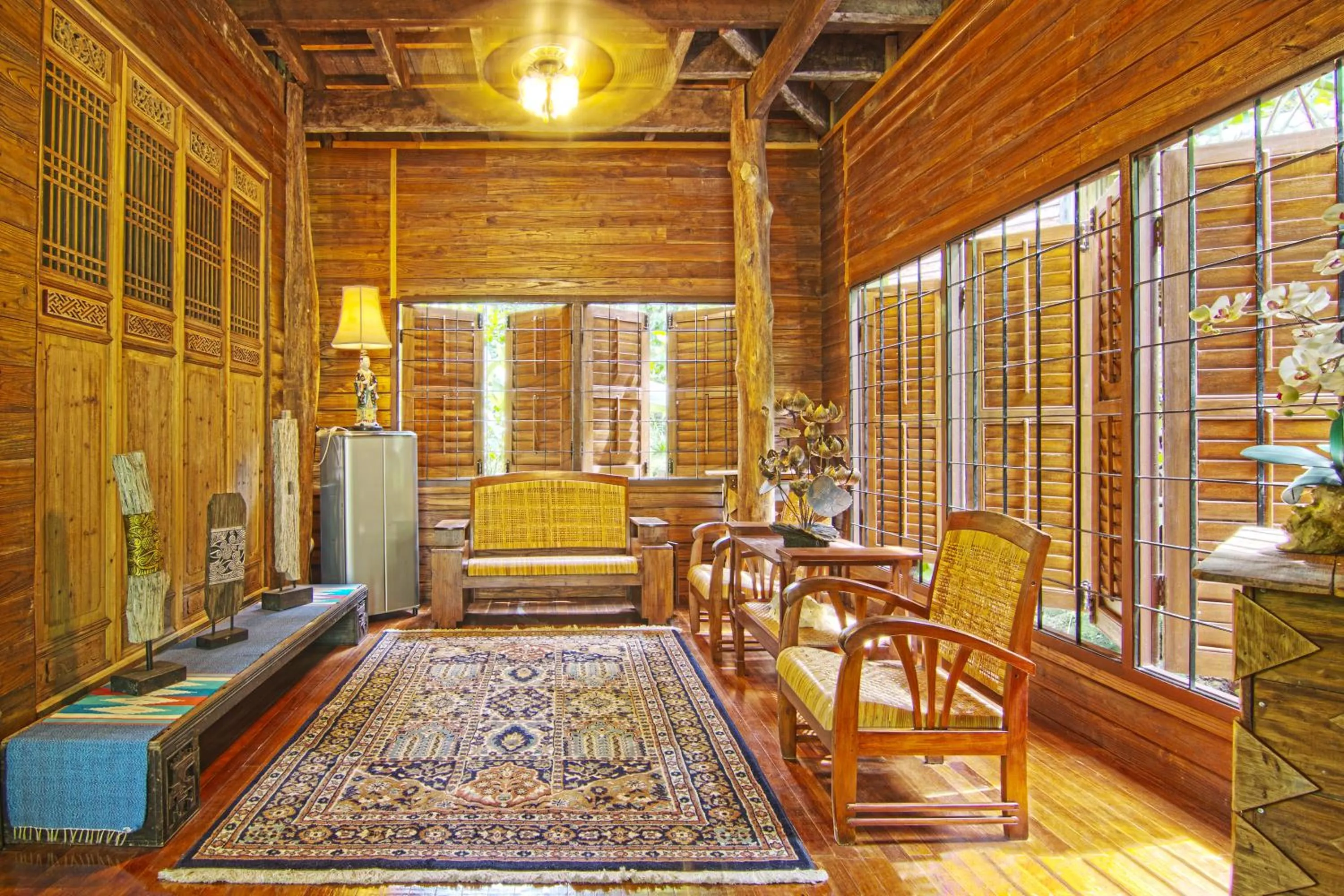 Living room in Fig Tree Hills Resort (花果山度假村)