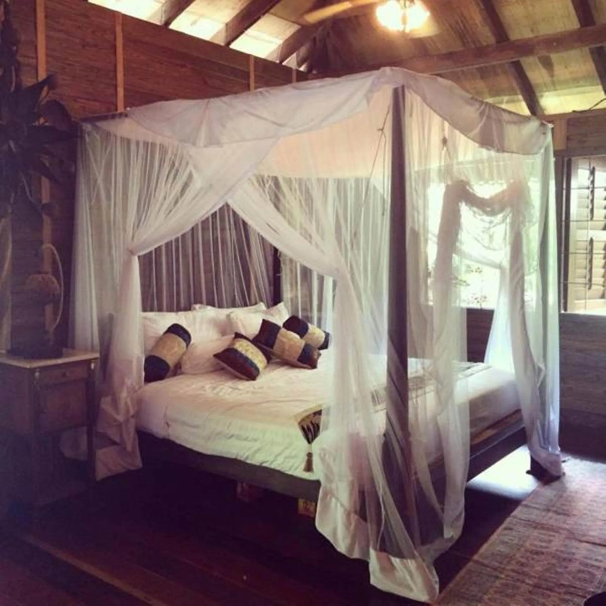 Bedroom, Bed in Fig Tree Hills Resort (花果山度假村)