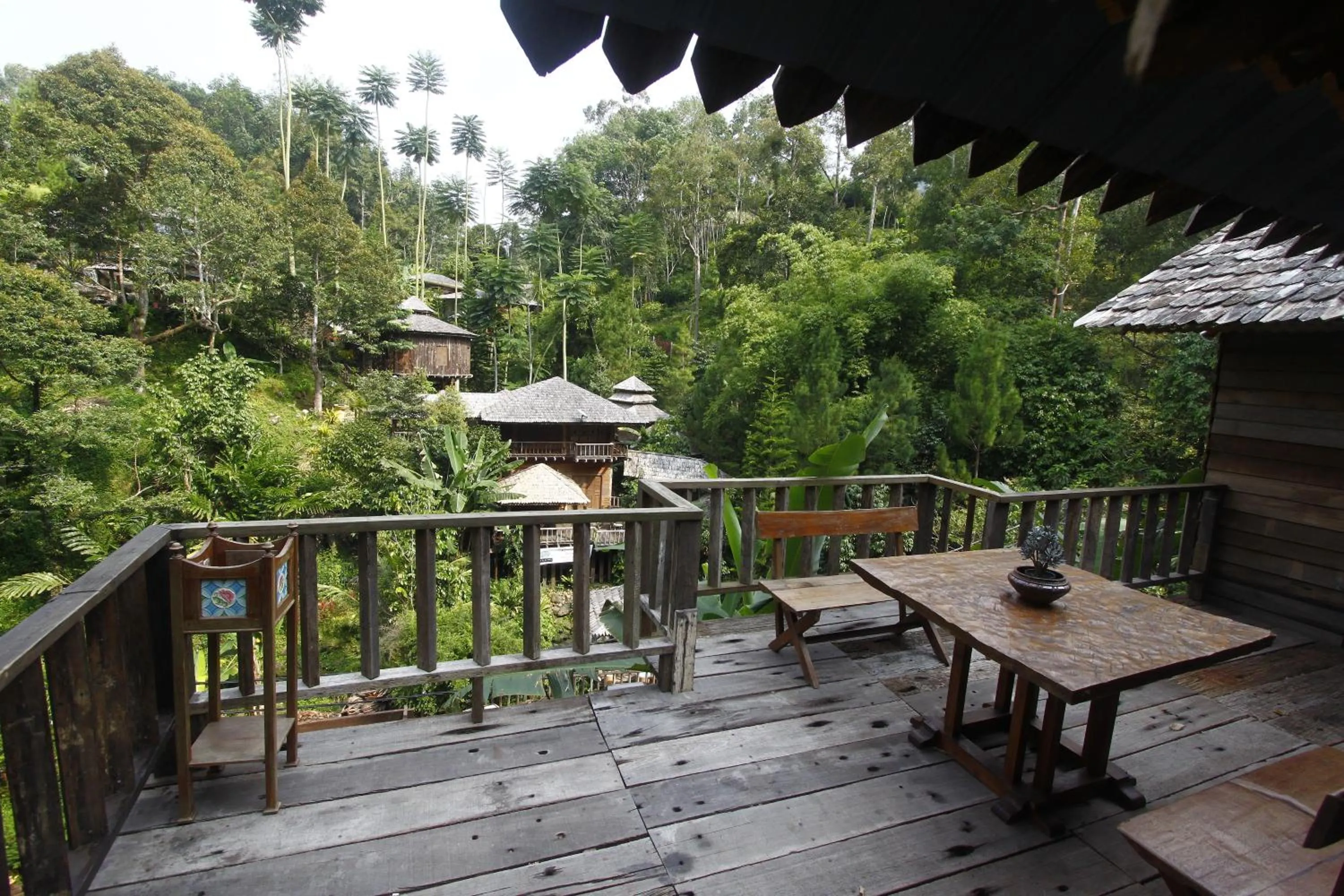 Patio in Fig Tree Hills Resort (花果山度假村)