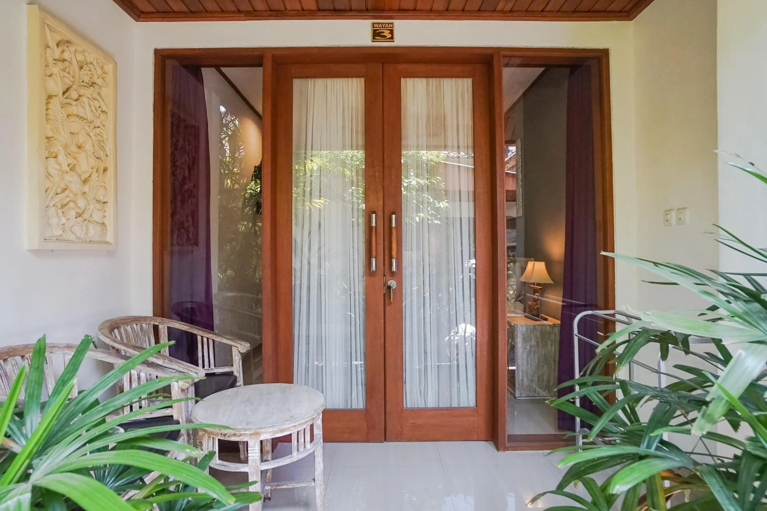 Balcony/Terrace in Wayan Homestay Sanur