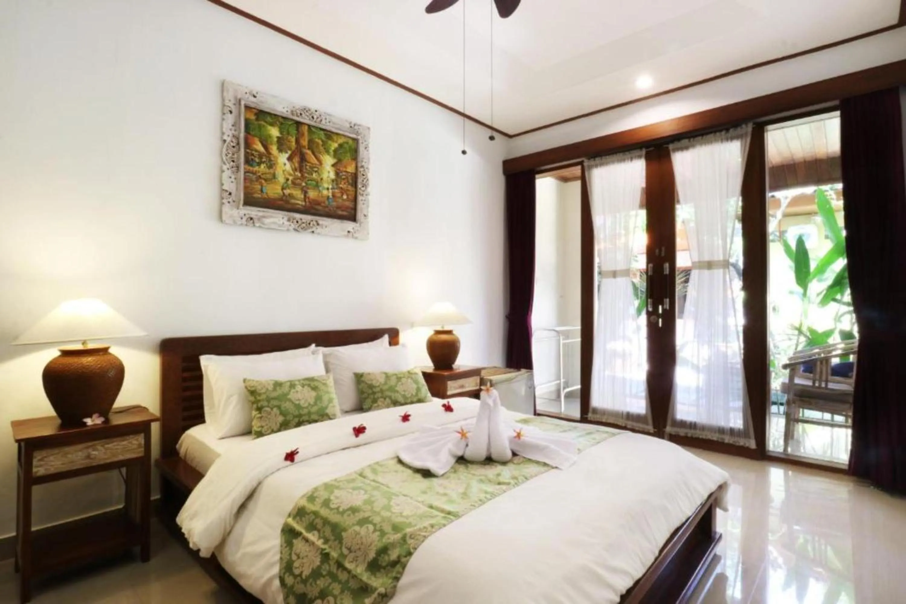 Bed in Wayan Homestay Sanur