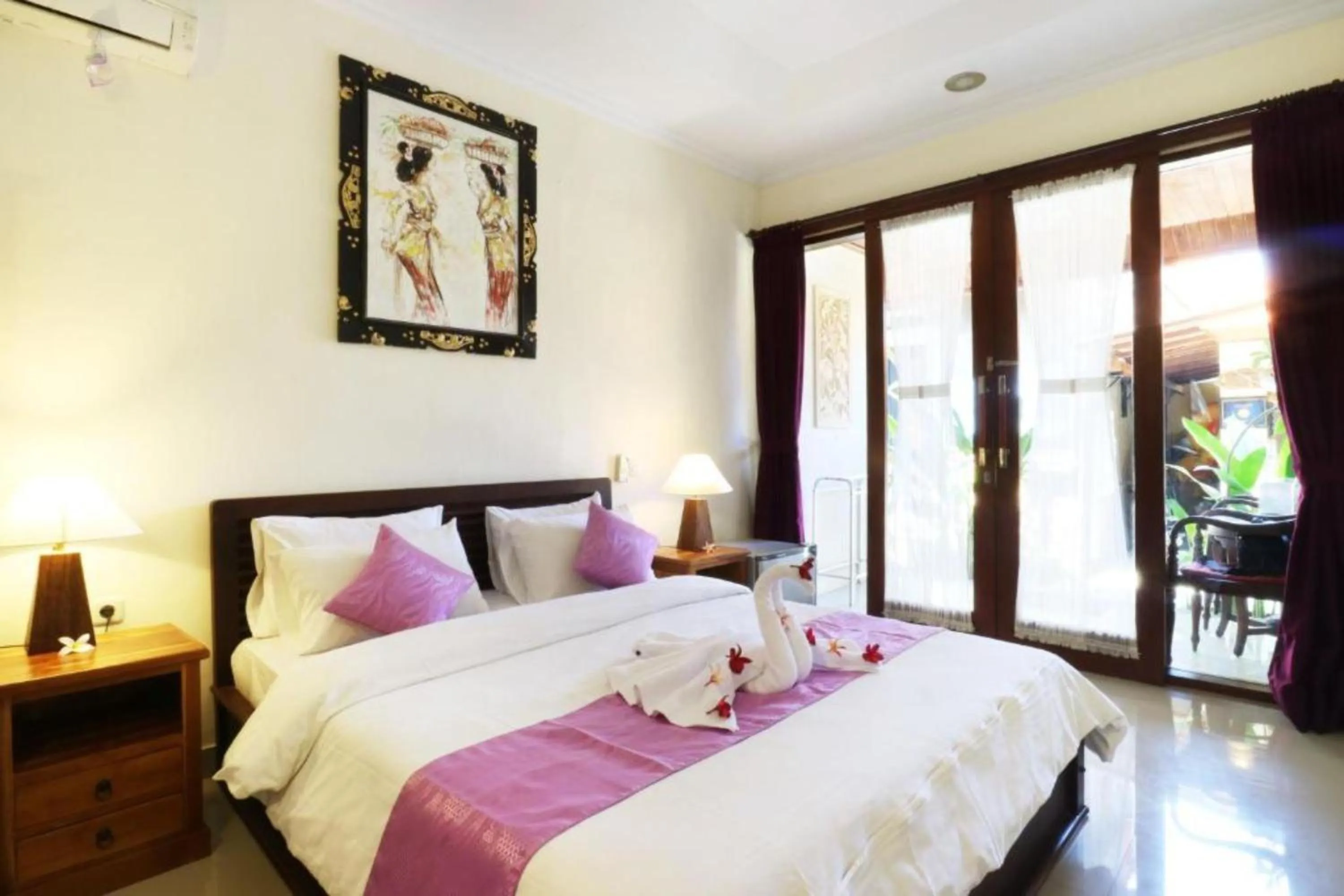 Bed in Wayan Homestay Sanur