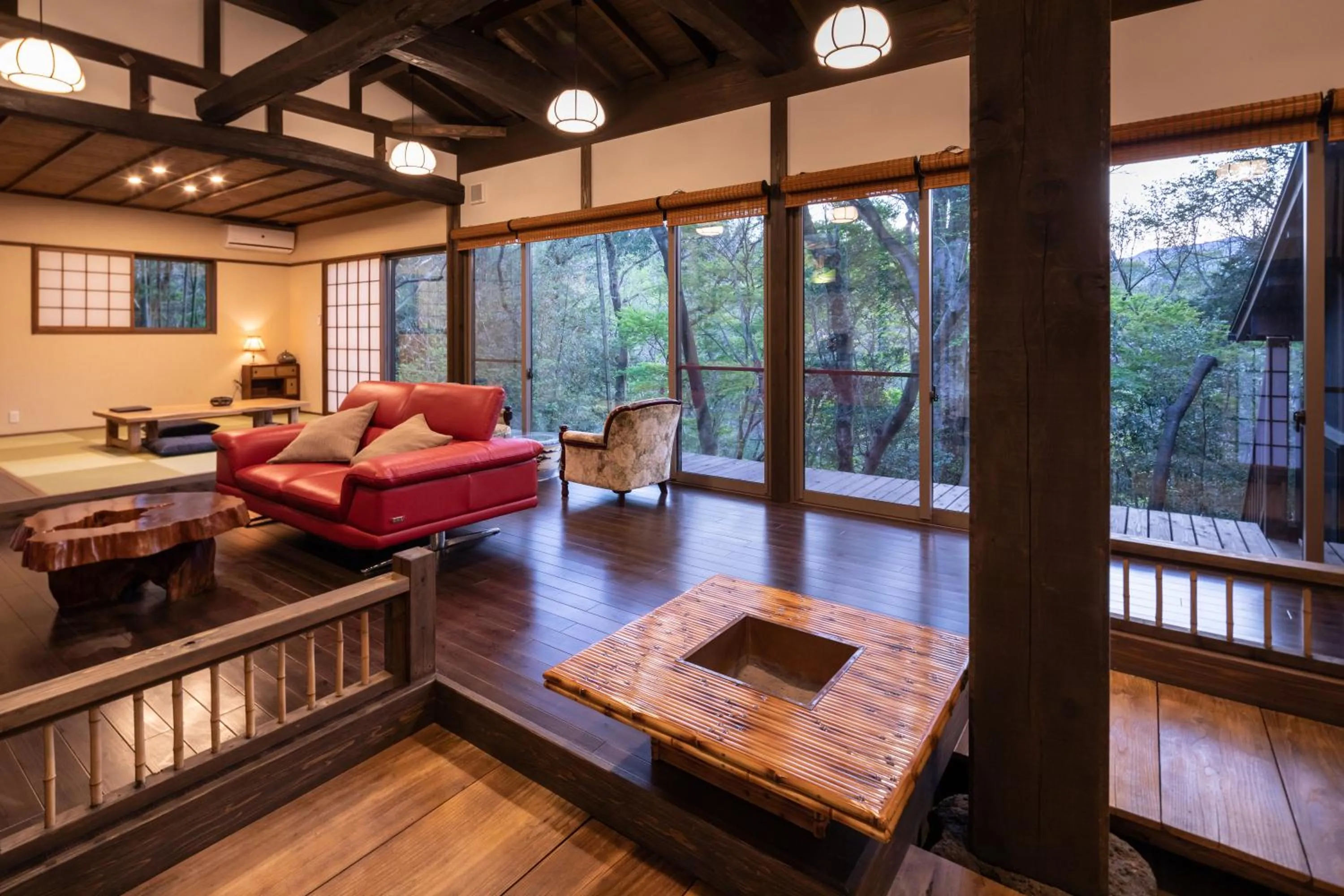 Photo of the whole room in Sen-no-Mori