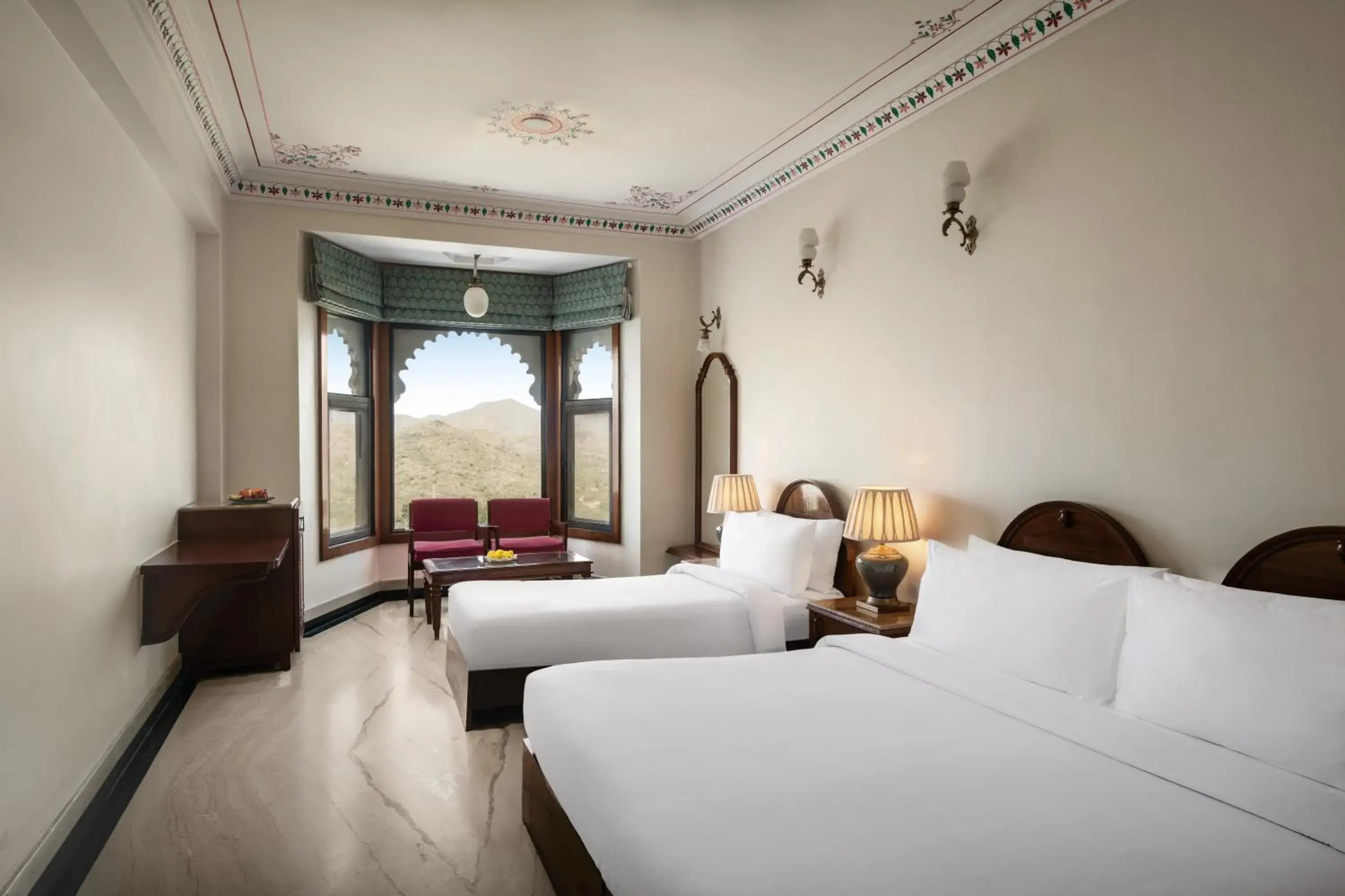 Bed in Bhairavgarh Palace Udaipur Bed in Bhairavgarh Palace Udaipur