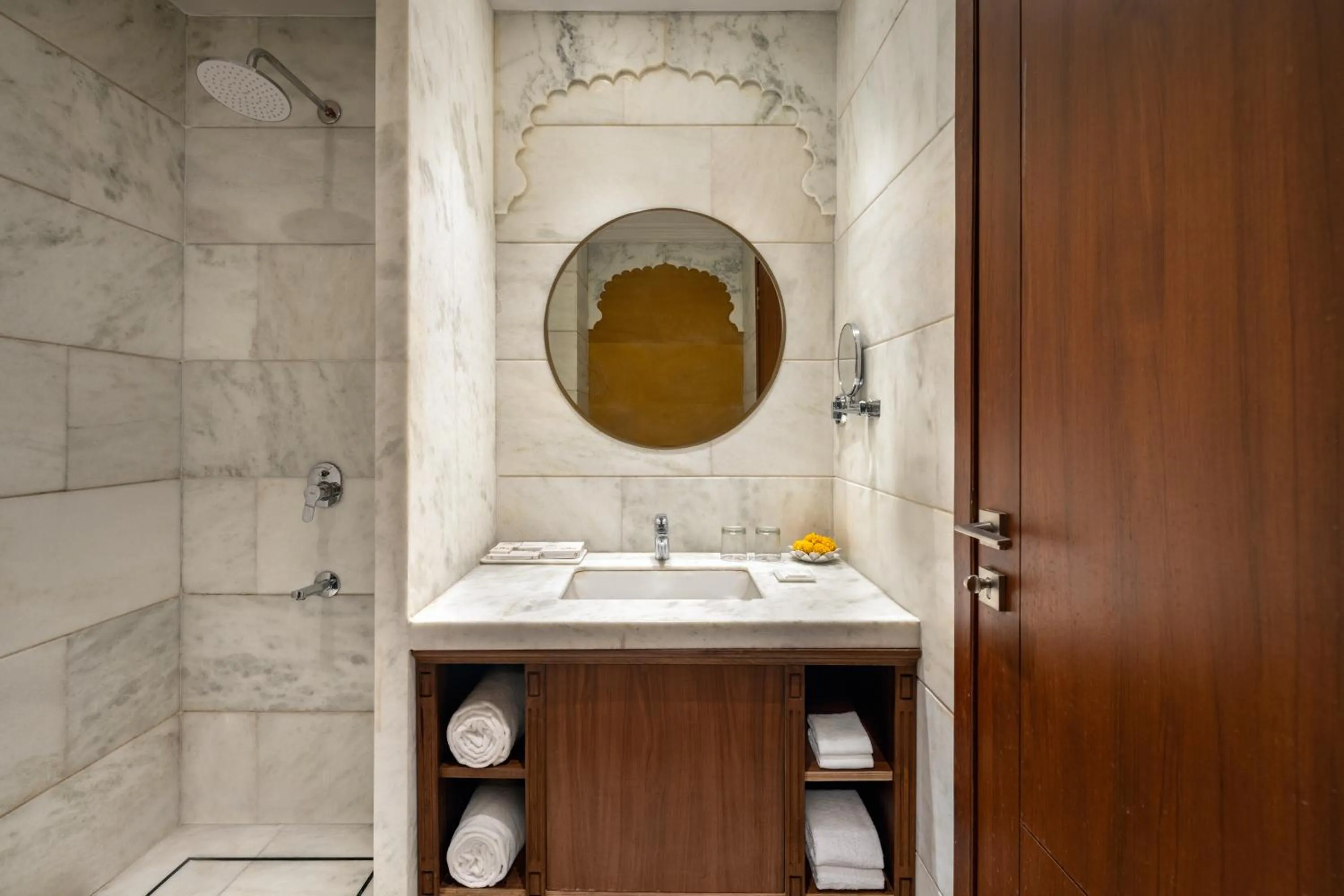 Bathroom in Bhairavgarh Palace Udaipur
