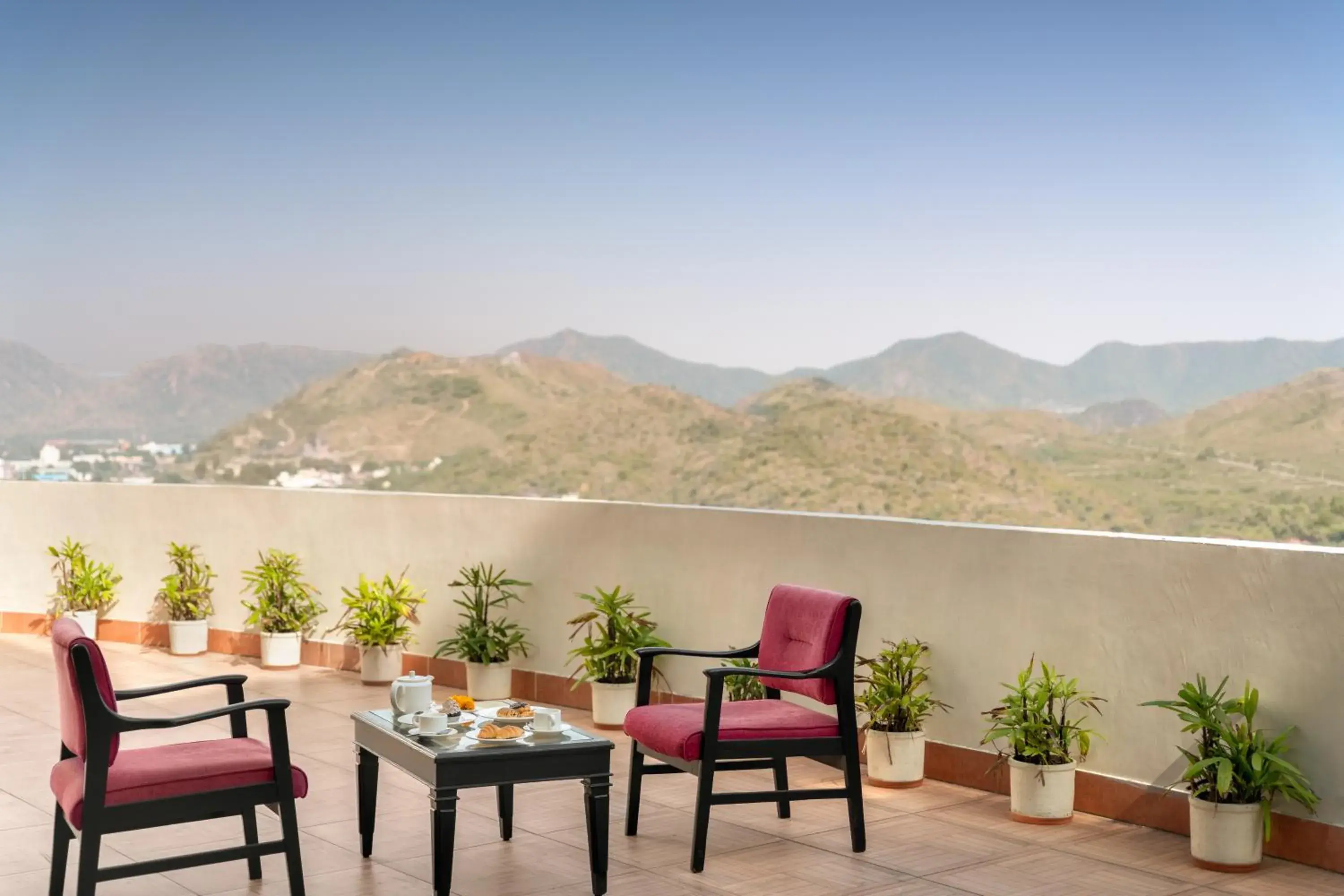 Balcony/Terrace in Bhairavgarh Palace Udaipur Balcony/Terrace in Bhairavgarh Palace Udaipur