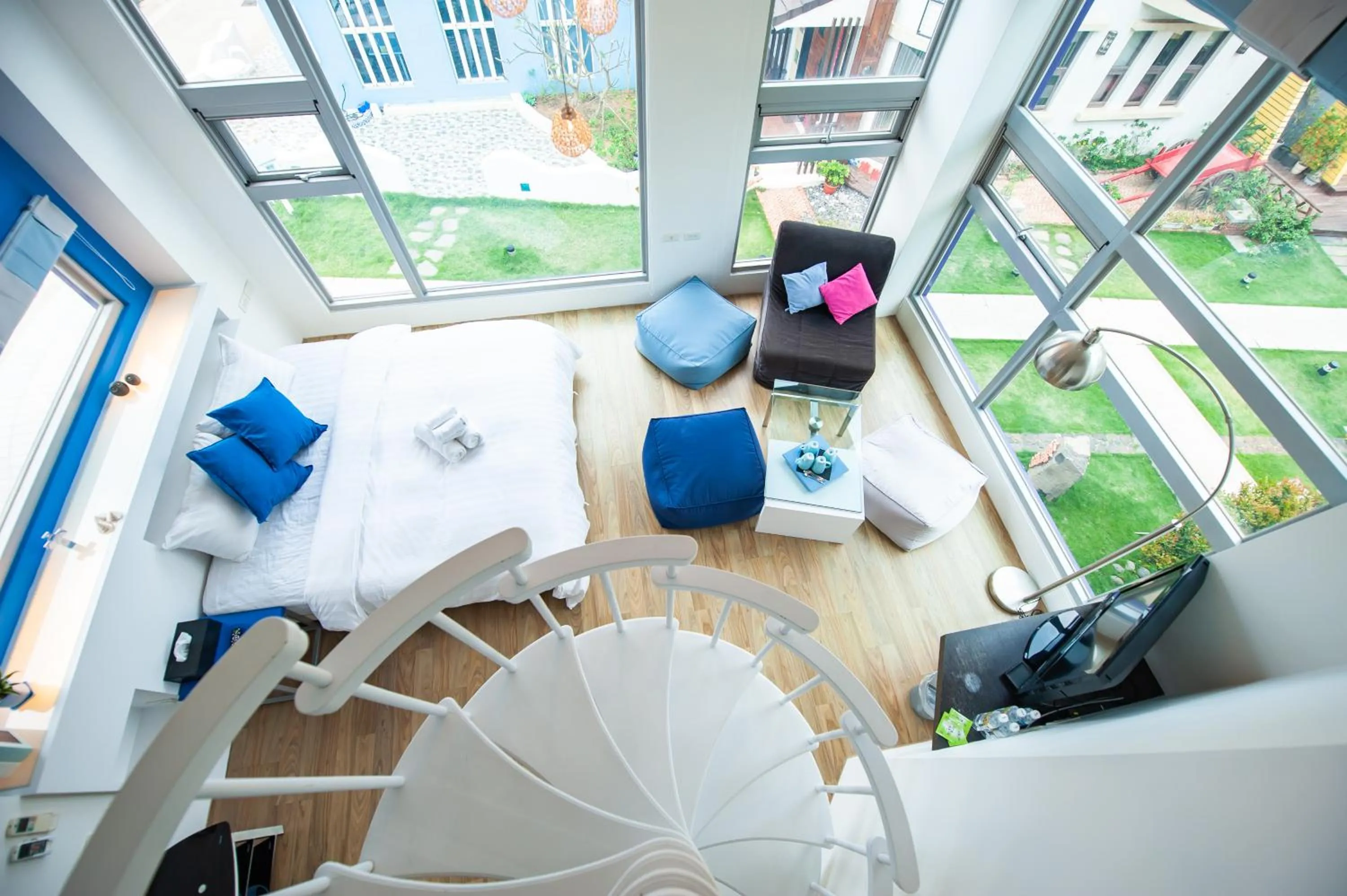 Seating area in Hai Pu B&B