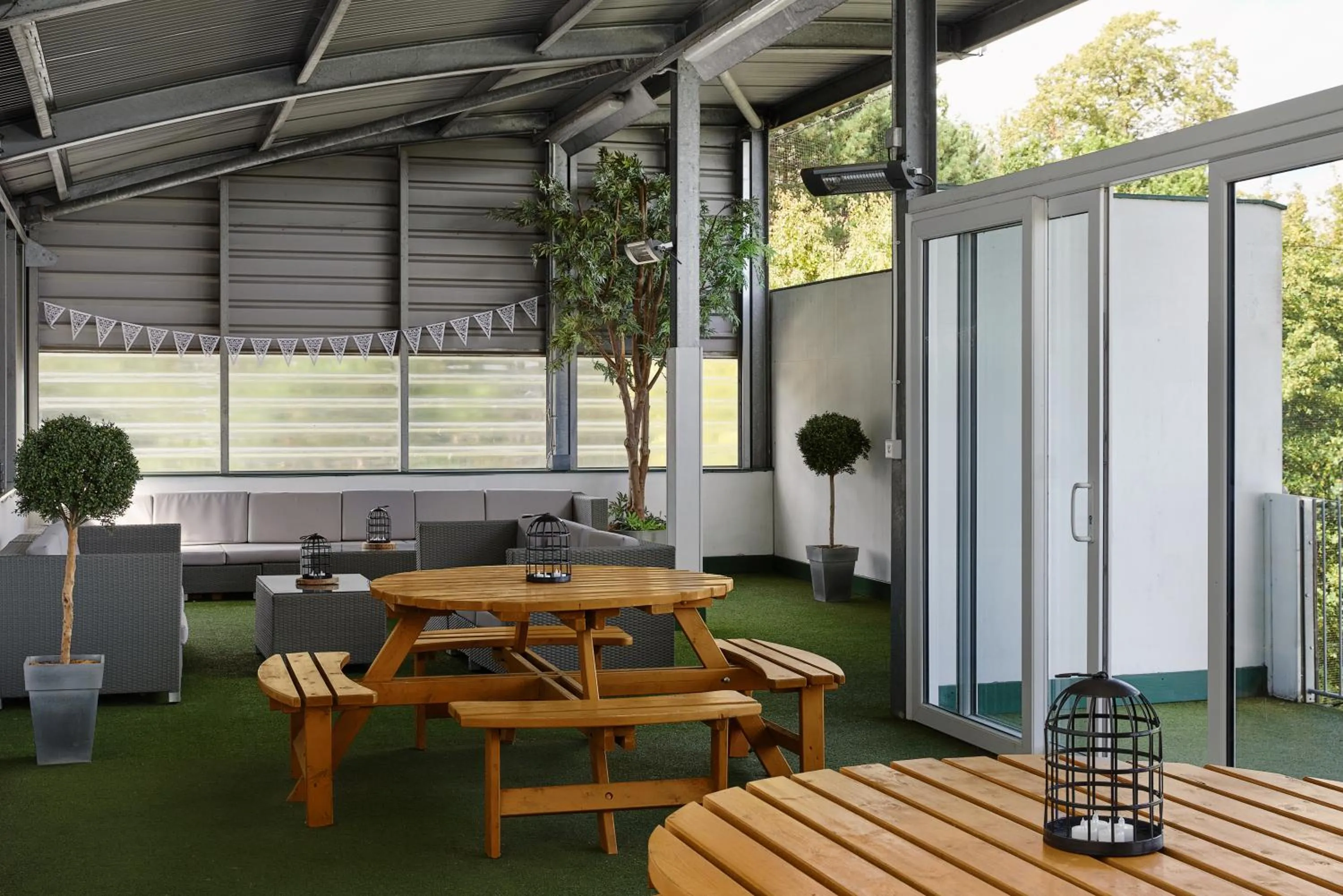 Garden view in Ufford Park Resort